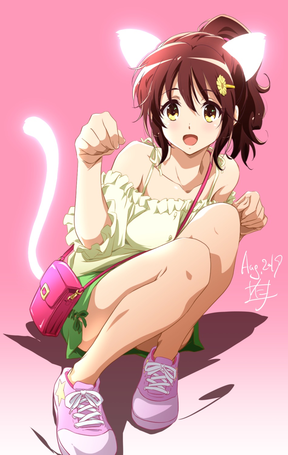 animal_ears hibike!_euphonium nekomimi nii_manabu oumae_kumiko tail