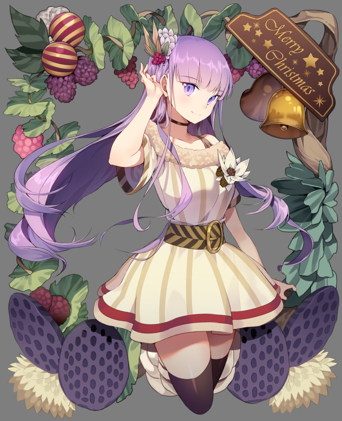 christmas dress mamima thighhighs transparent_png