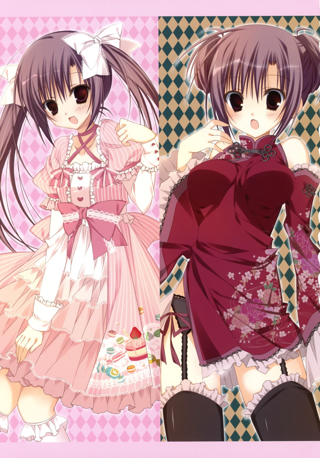 chinadress garter_belt inugami_kira lolita_fashion stockings thighhighs