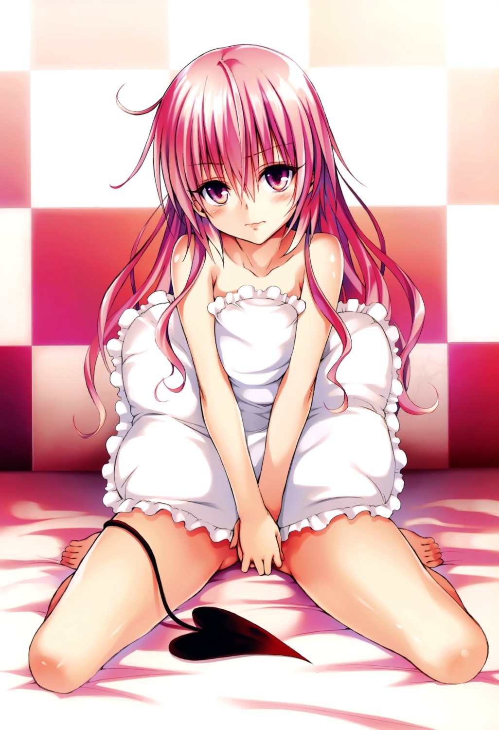 naked nana_asta_deviluke tail to_love_ru yabuki_kentarou