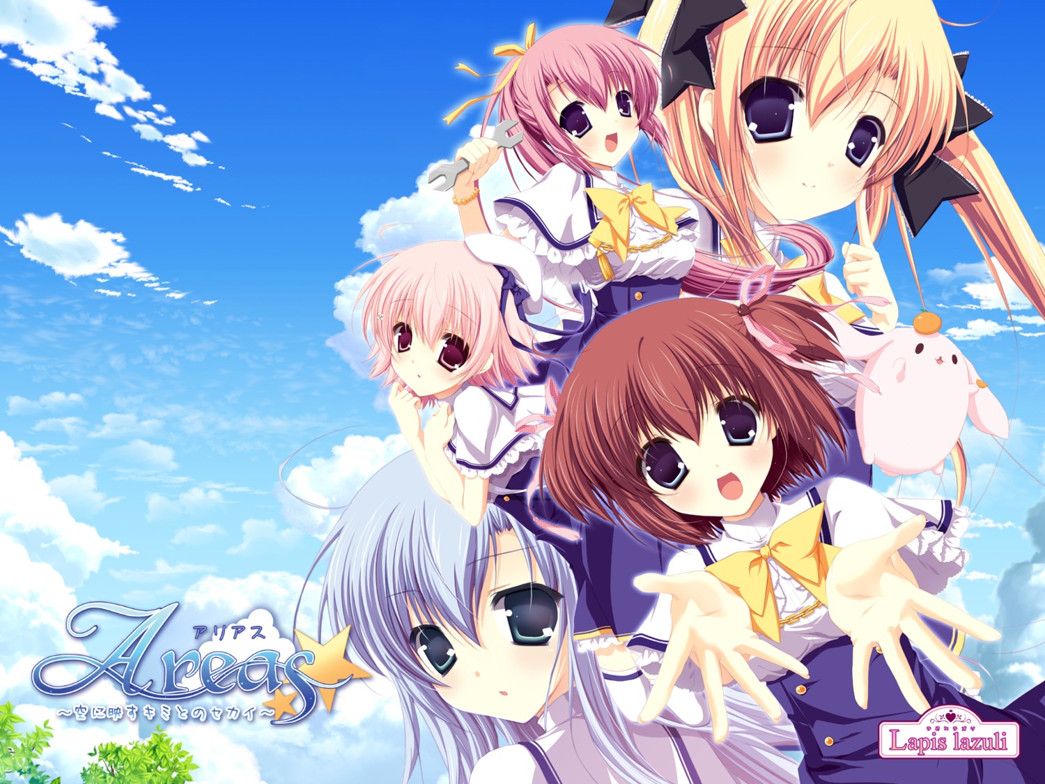 areas kamisato_koto lapis_lazuli mikage_konoka miyasaka_miyu nagamine_ayana natsumi_yui riizu_furanneru seifuku wallpaper