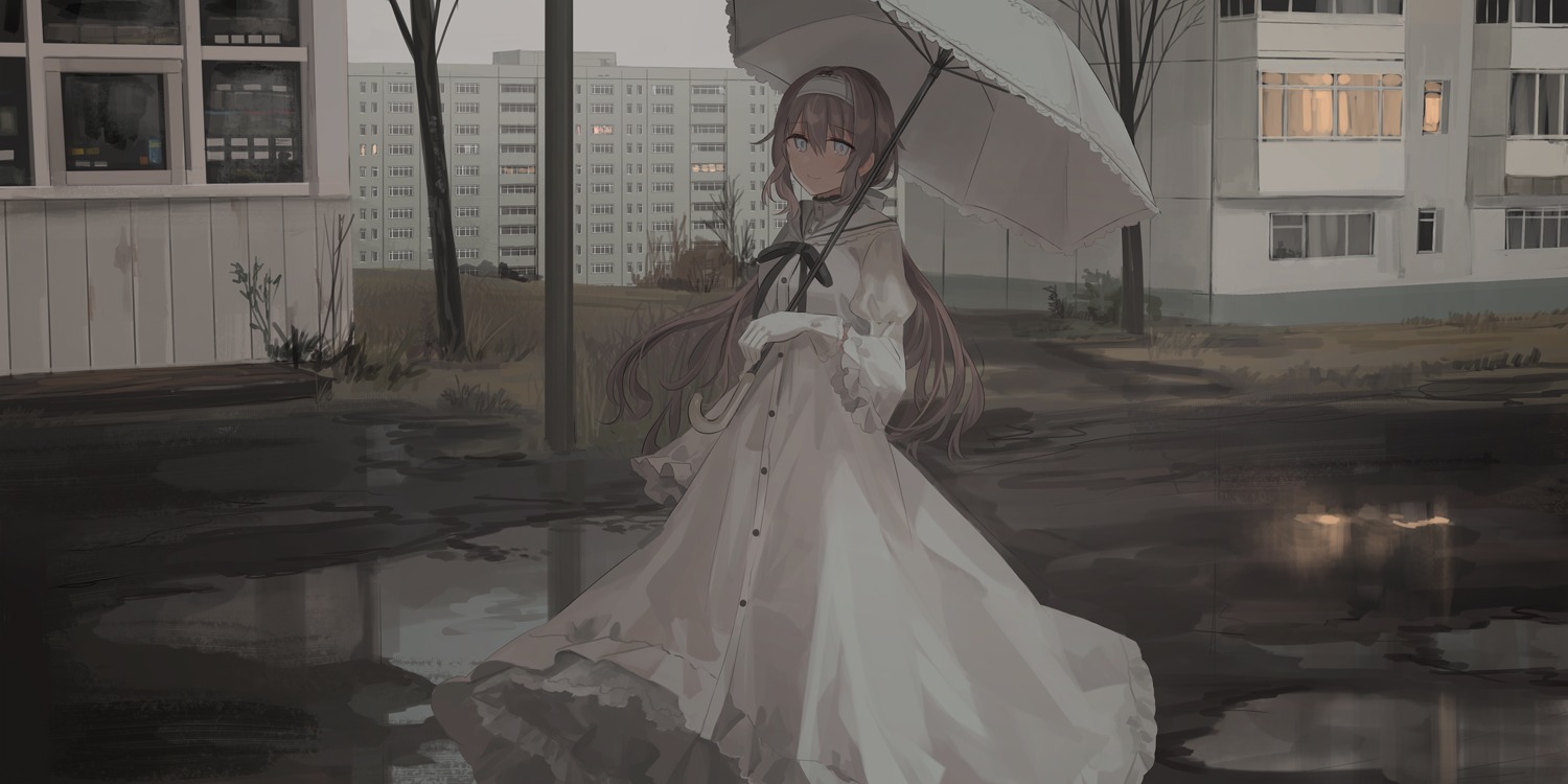 chihuri dress renata_alekseevna_tsvetaeva umbrella