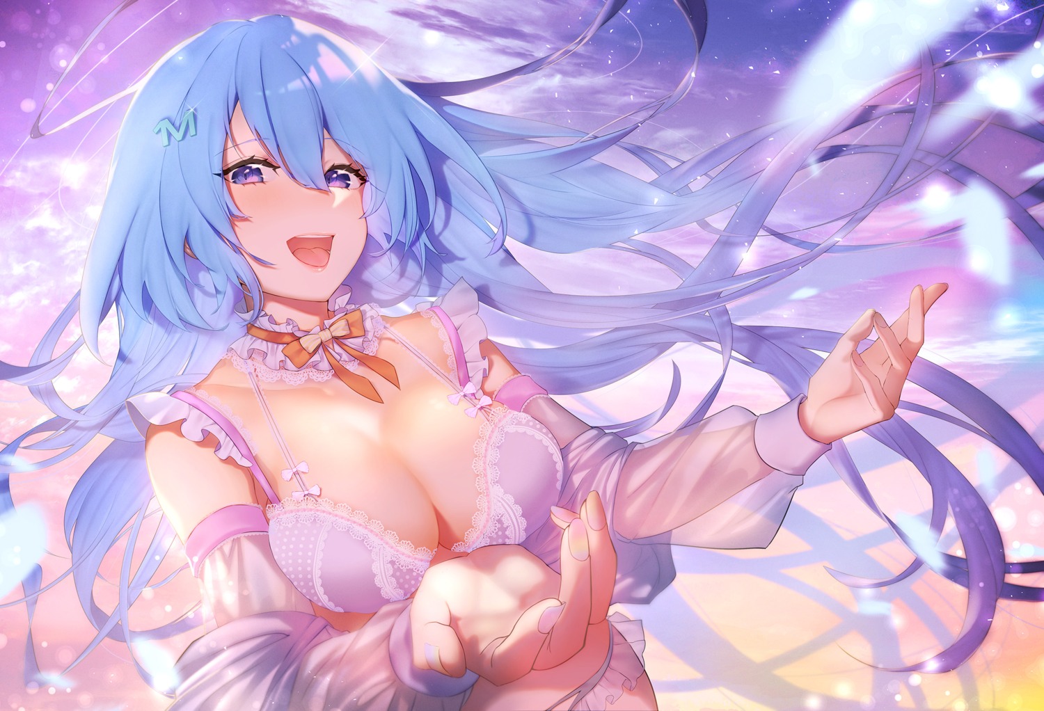 bra emori_miku emori_miku_project karinto_yamada lingerie pantsu see_through