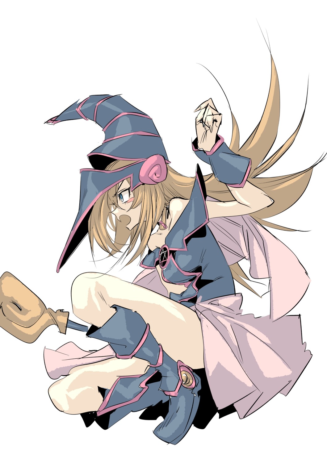 dark_magician_girl ikuhana_niiro yugioh