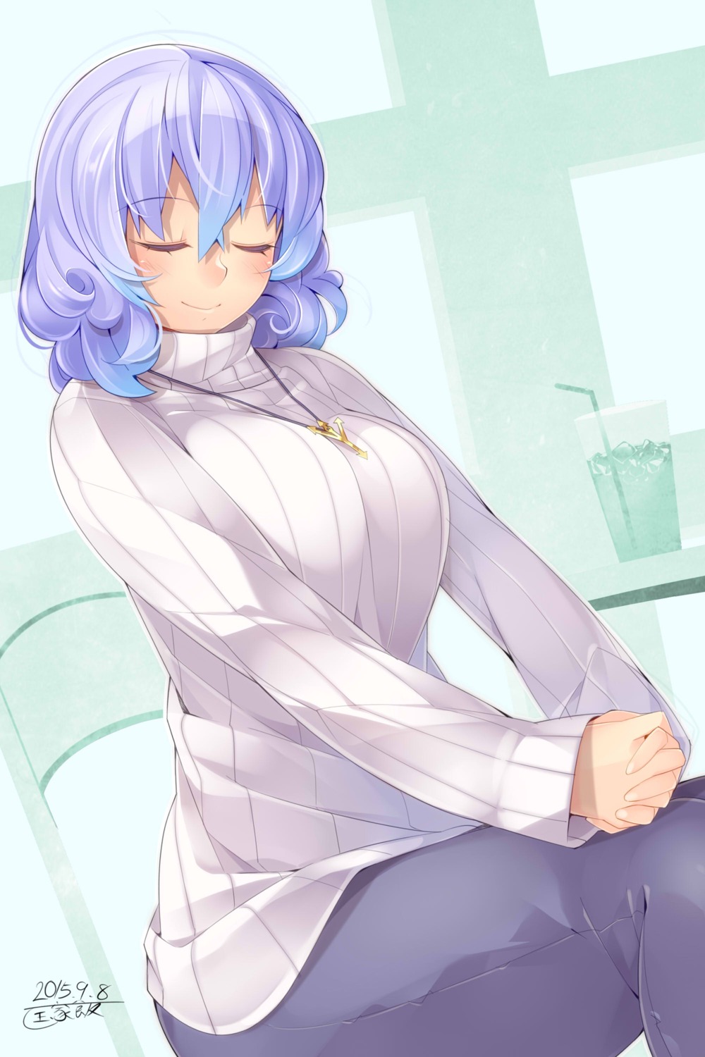 kokka_han letty_whiterock sweater touhou