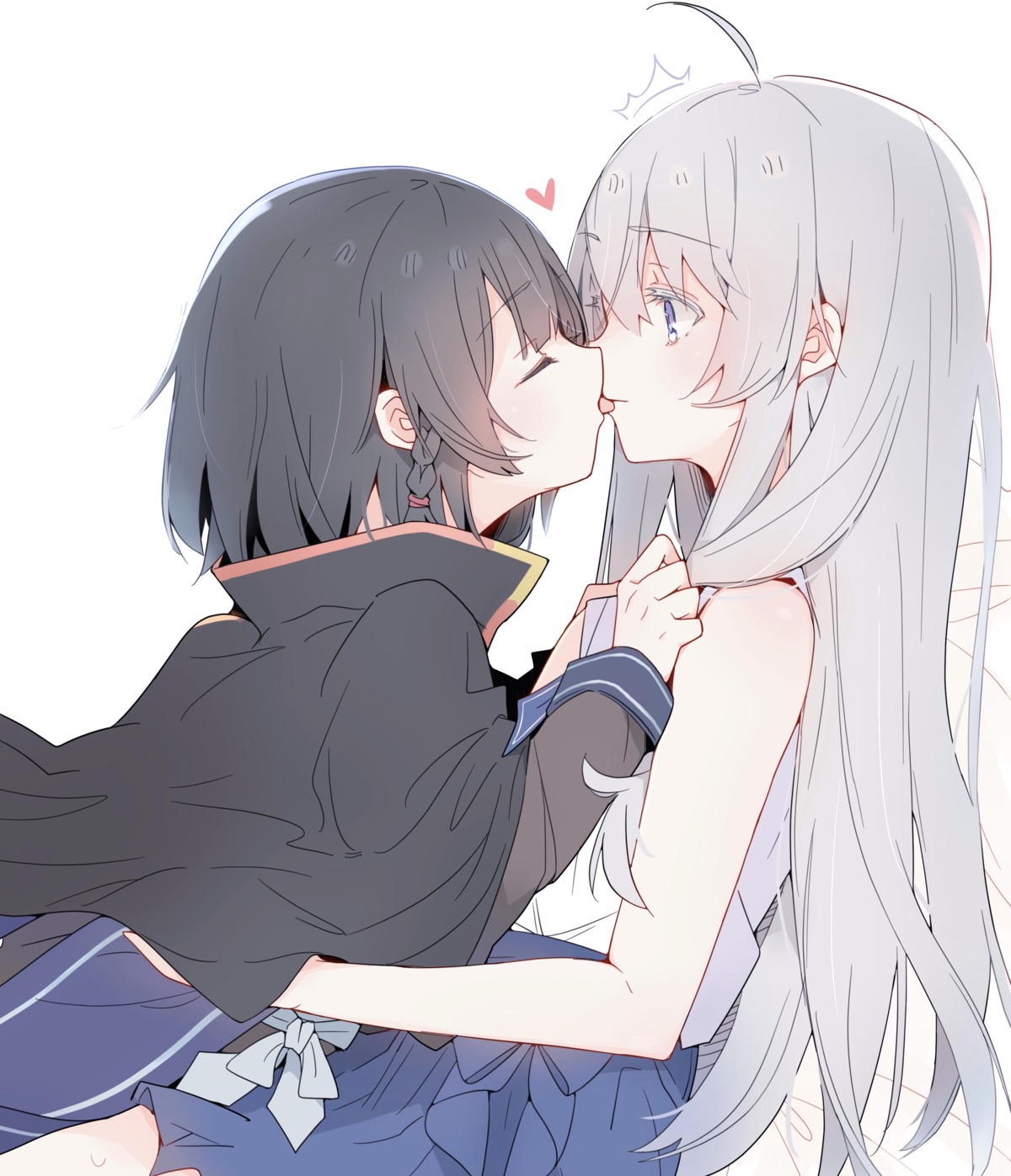 elaina_(majo_no_tabitabi) fishy majo_no_tabitabi saya_(majo_no_tabitabi) yuri