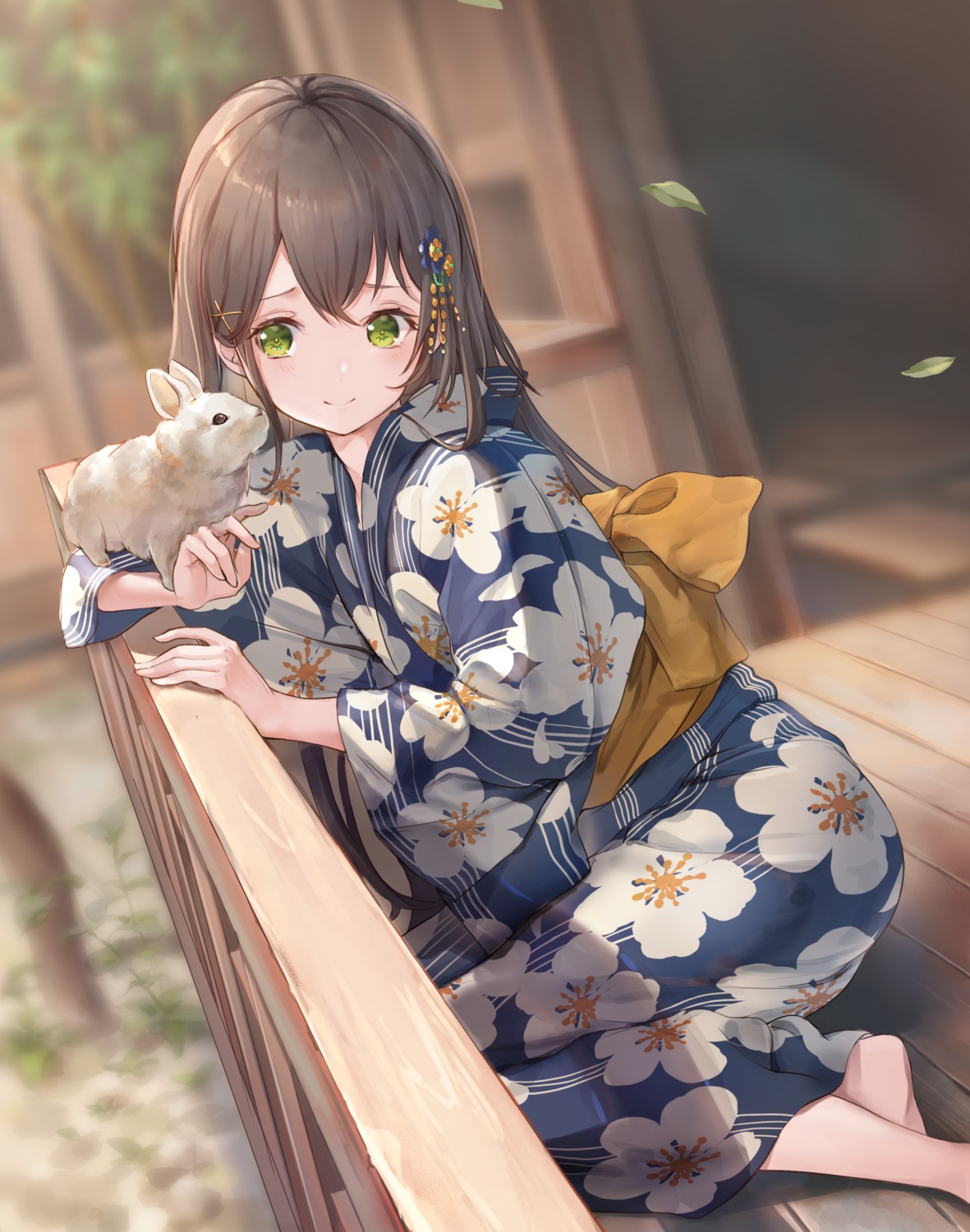 bang_dream! hanazono_tae nogi_momoko yukata