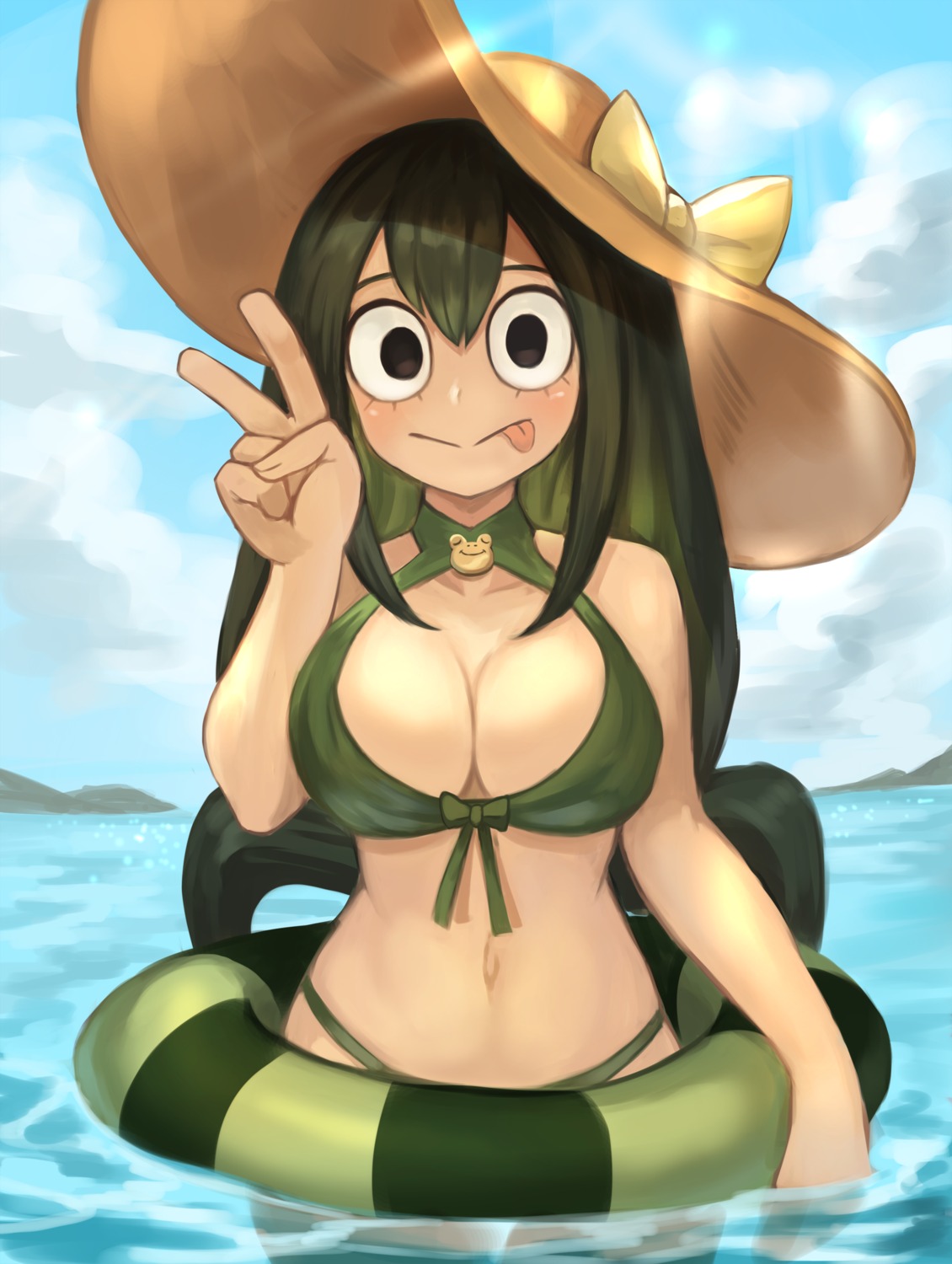 Tsuyu asui swimsuit