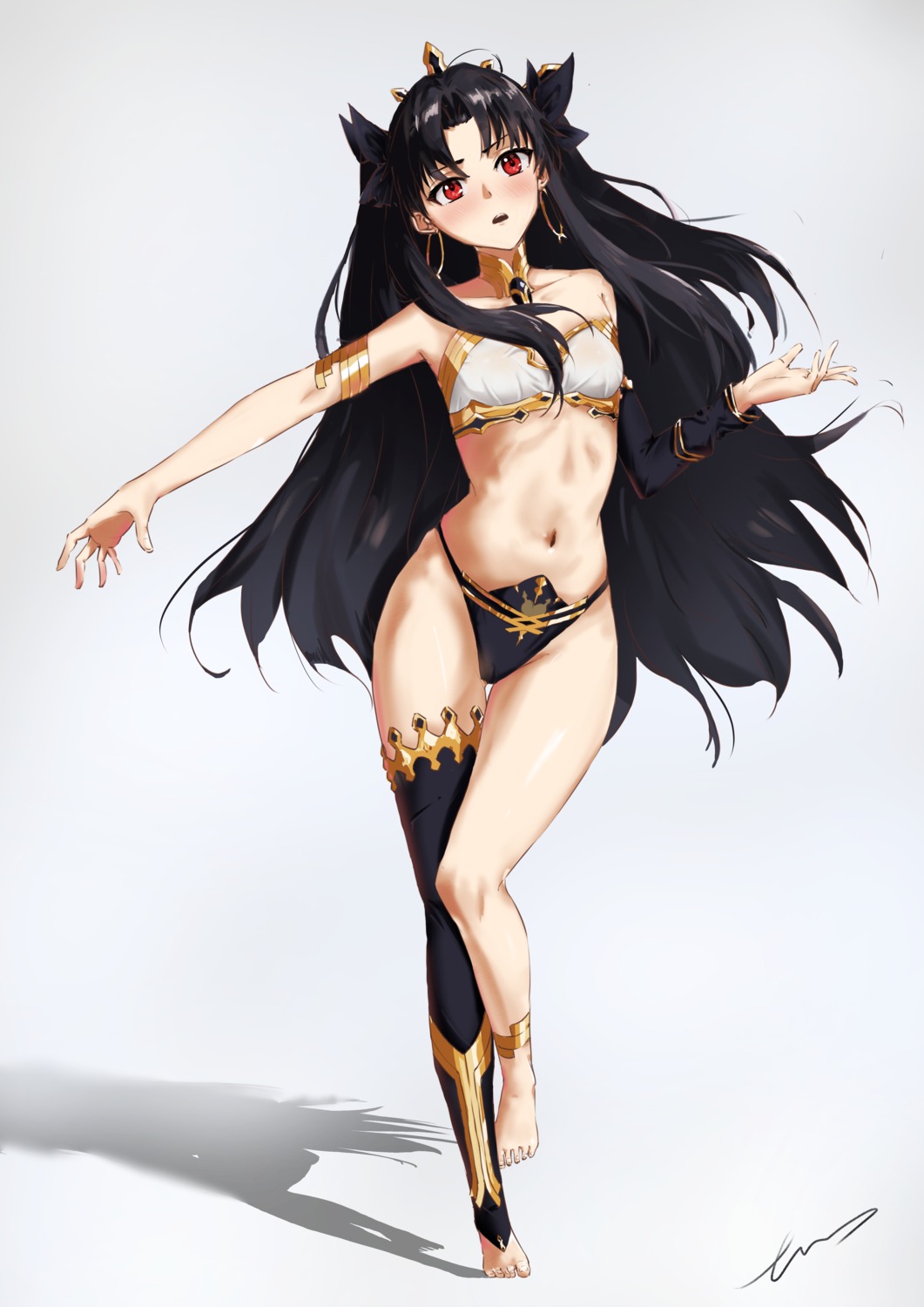 bikini_armor error1945 fate/grand_order ishtar_(fate/grand_order) thighhighs