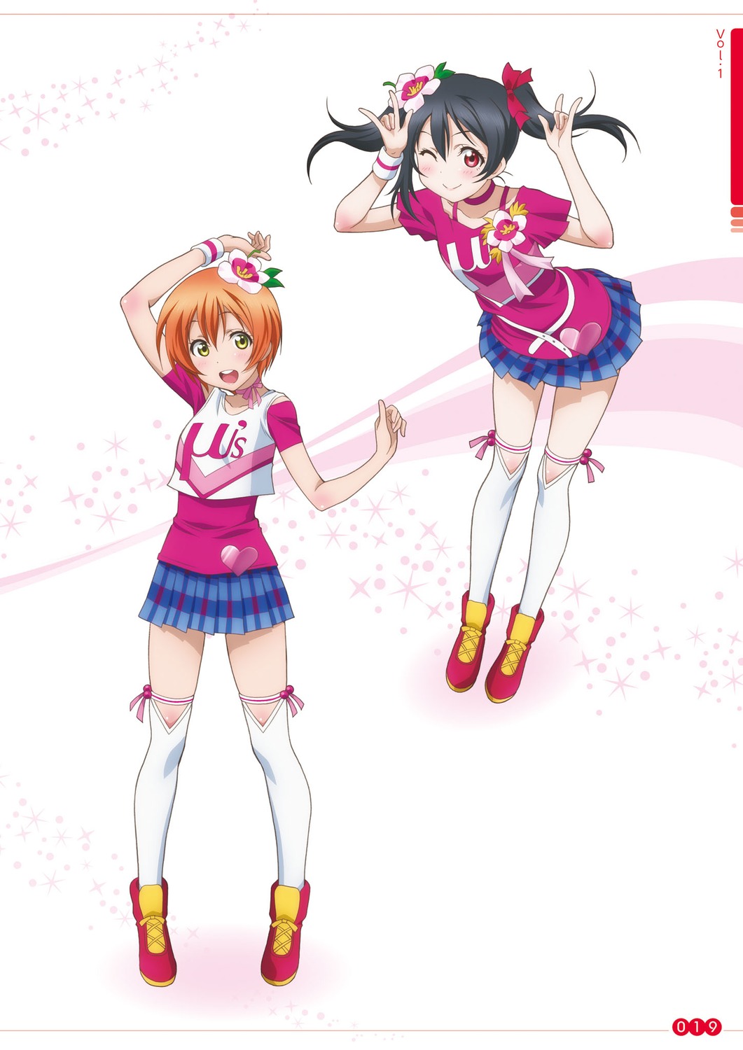 garter hoshizora_rin love_live! tagme thighhighs yazawa_nico