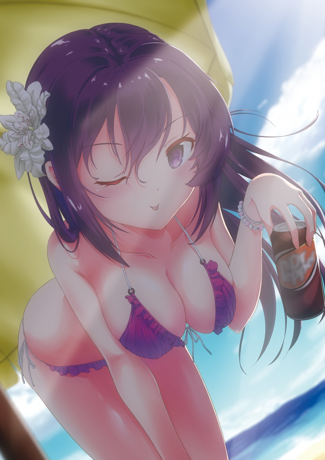 bikini cleavage swimsuits wakamoto_riwo