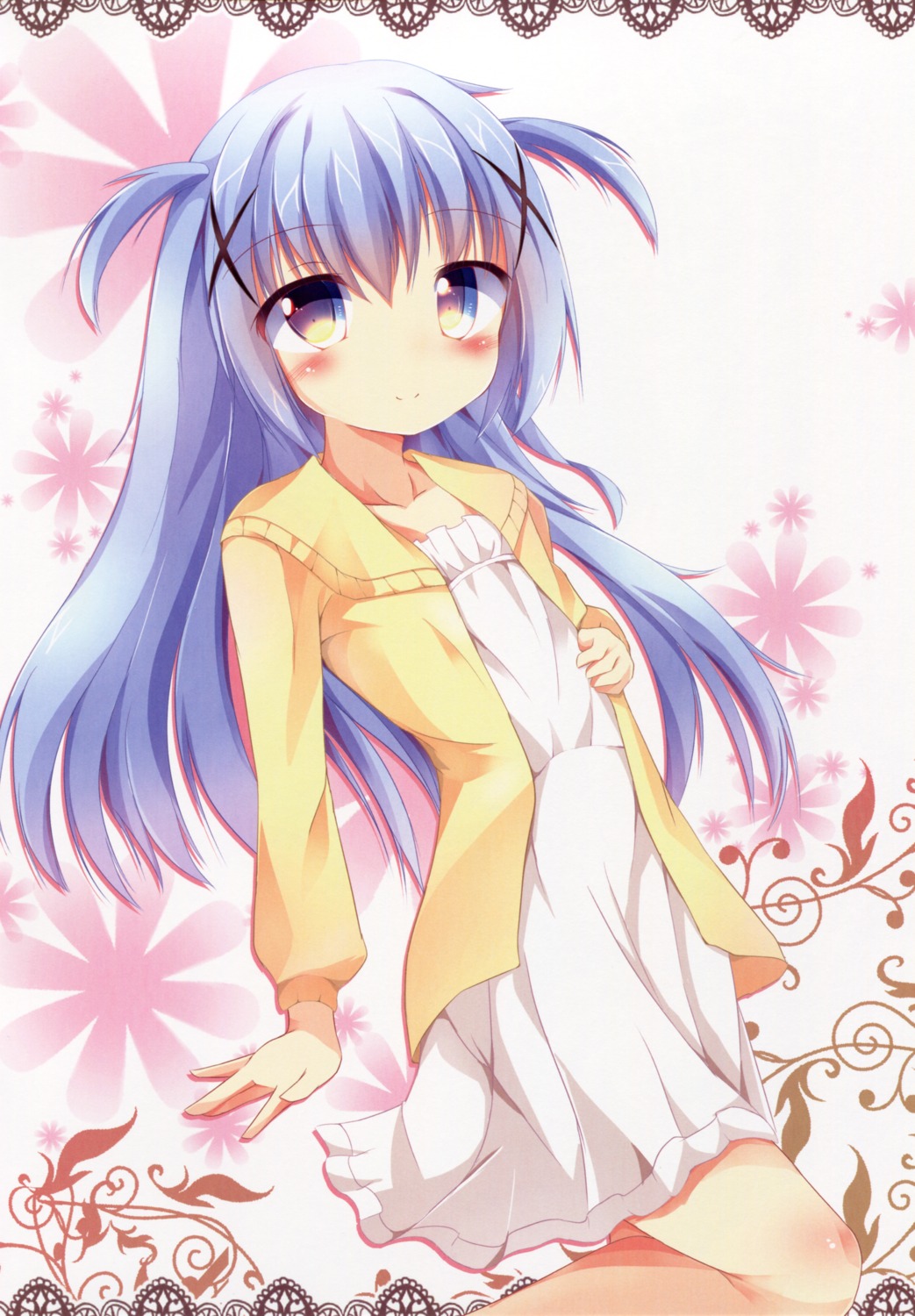 dress gochuumon_wa_usagi_desu_ka? hinata_yuu_(artist) kafuu_chino