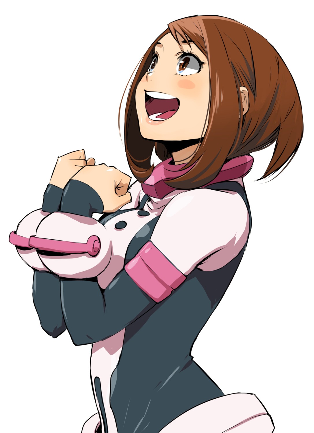 bodysuit boku_no_hero_academia enami_katsumi uraraka_ochako