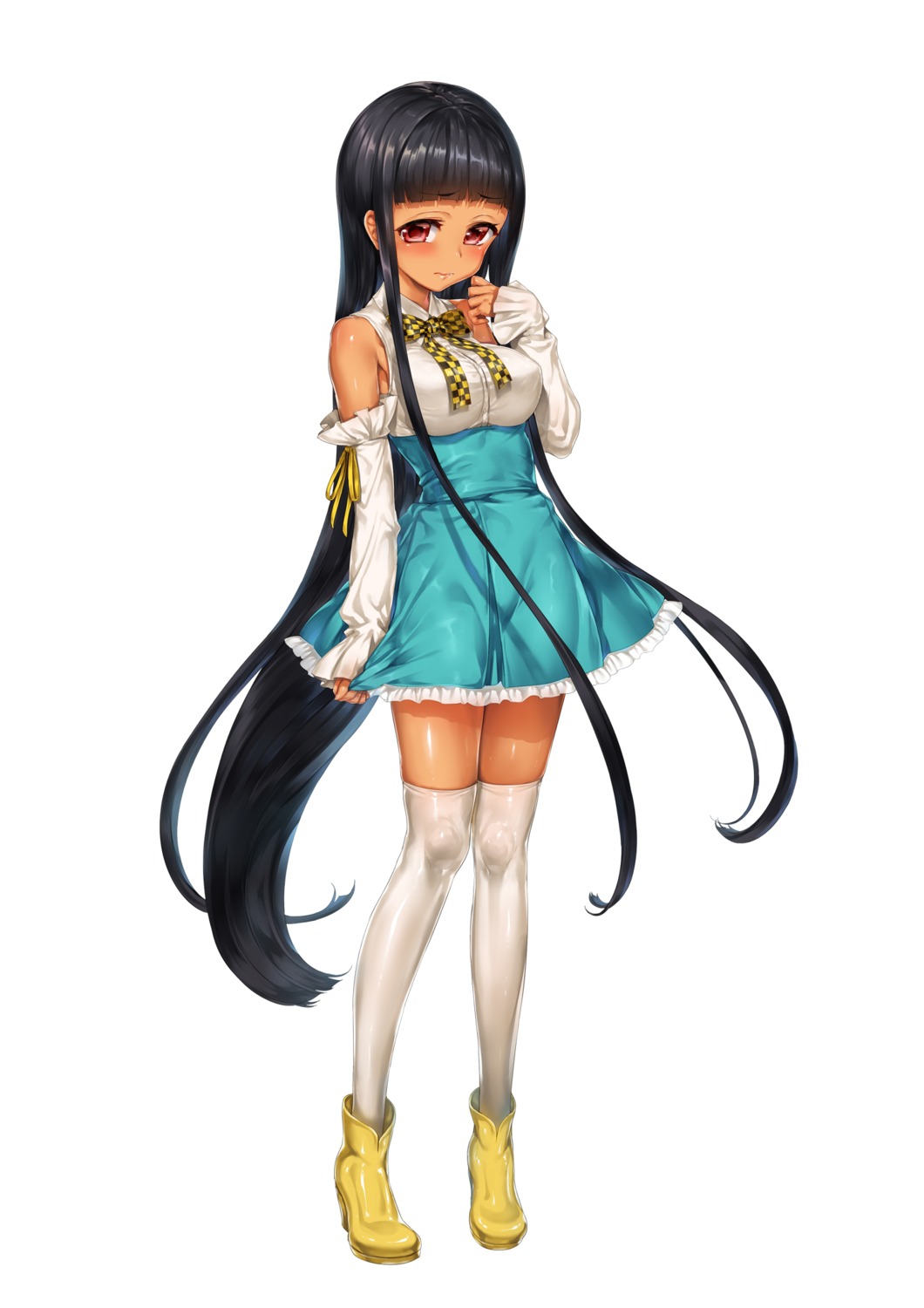 cleopatra_(destiny_child) destiny_child dress heels hisasi thighhighs