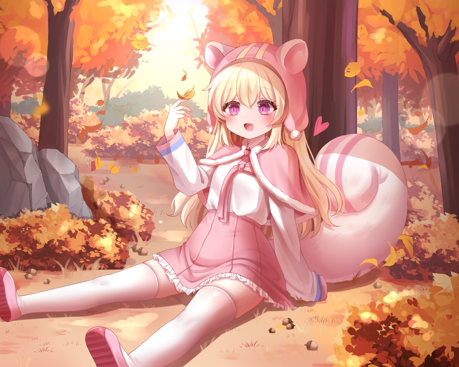 animal_ears honyang tail thighhighs