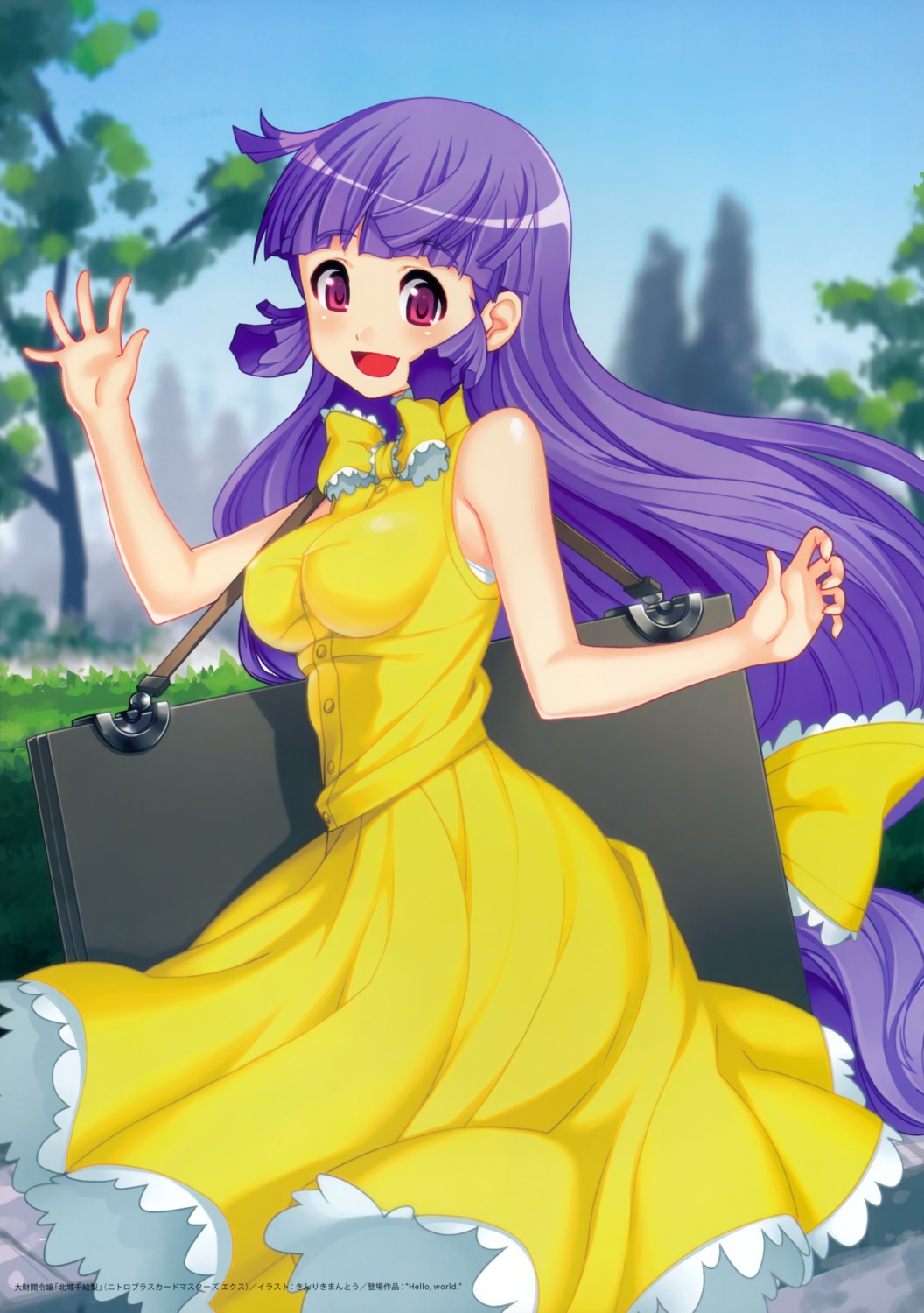 dress hello_world. houjou_chieri kinriki_mantou nitroplus