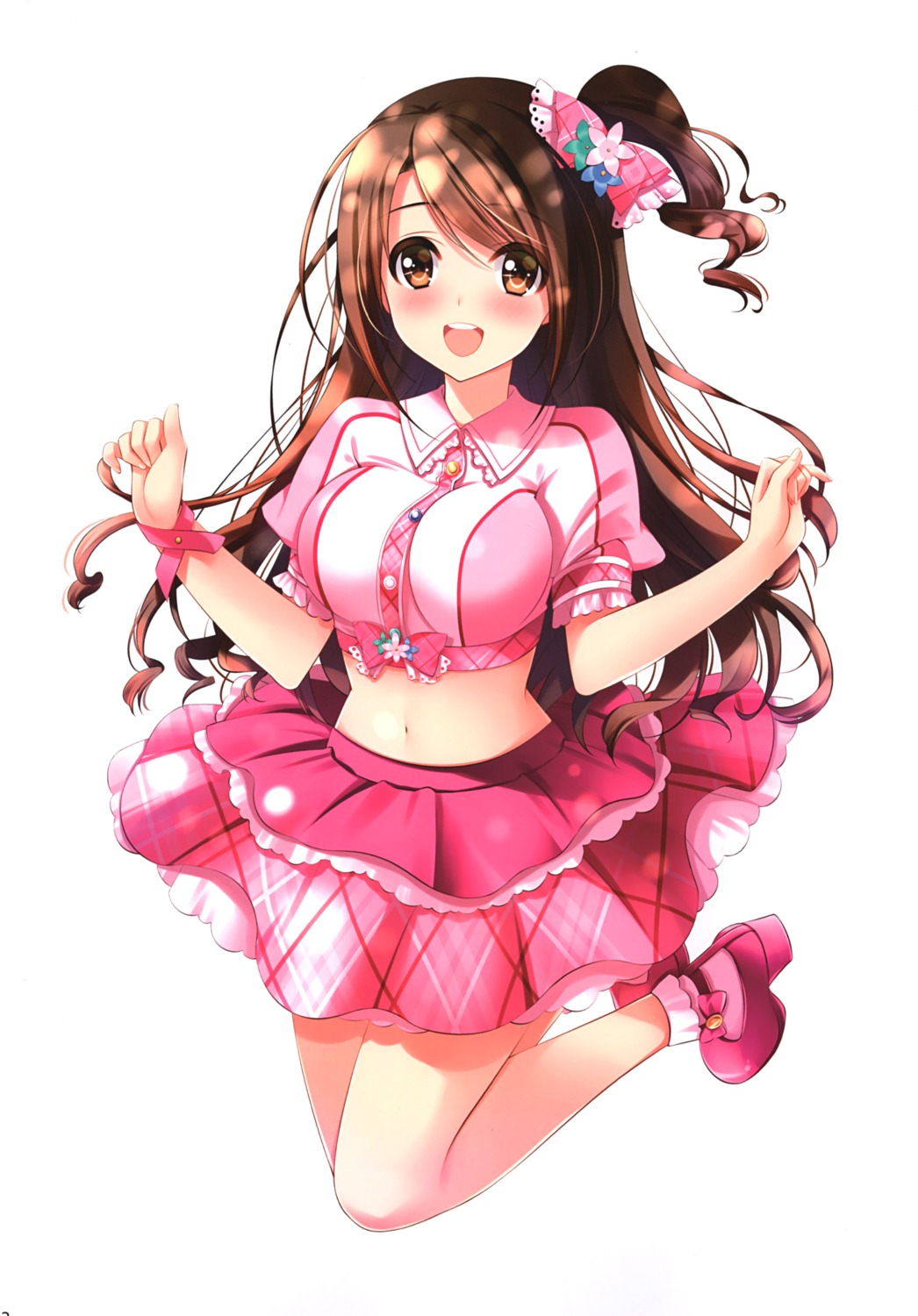 heels shimamura_uzuki skirt_lift tagme the_idolm@ster the_idolm@ster_cinderella_girls