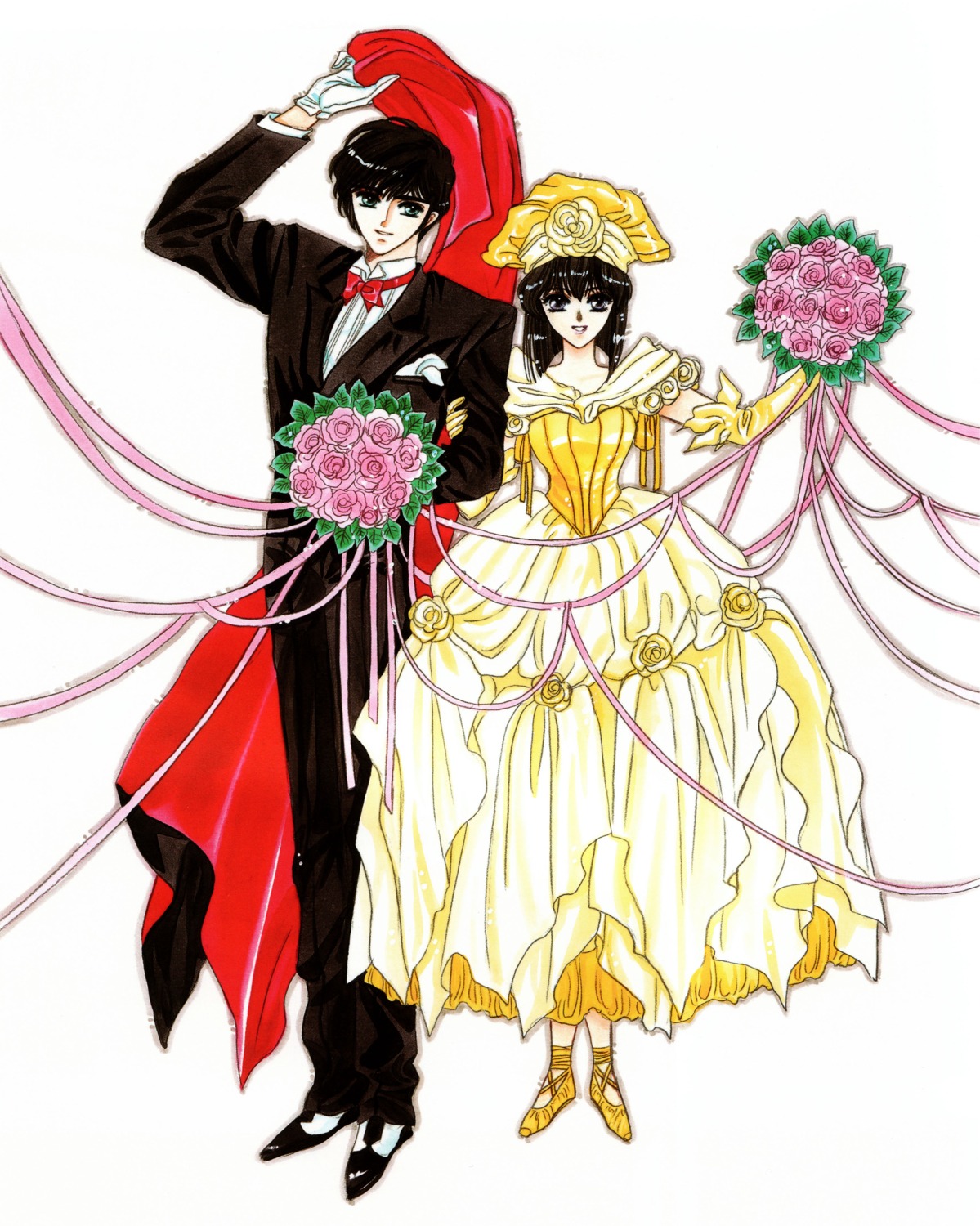 clamp ijuuin_akira nijuu_mensou_ni_onegai ookawa_utako