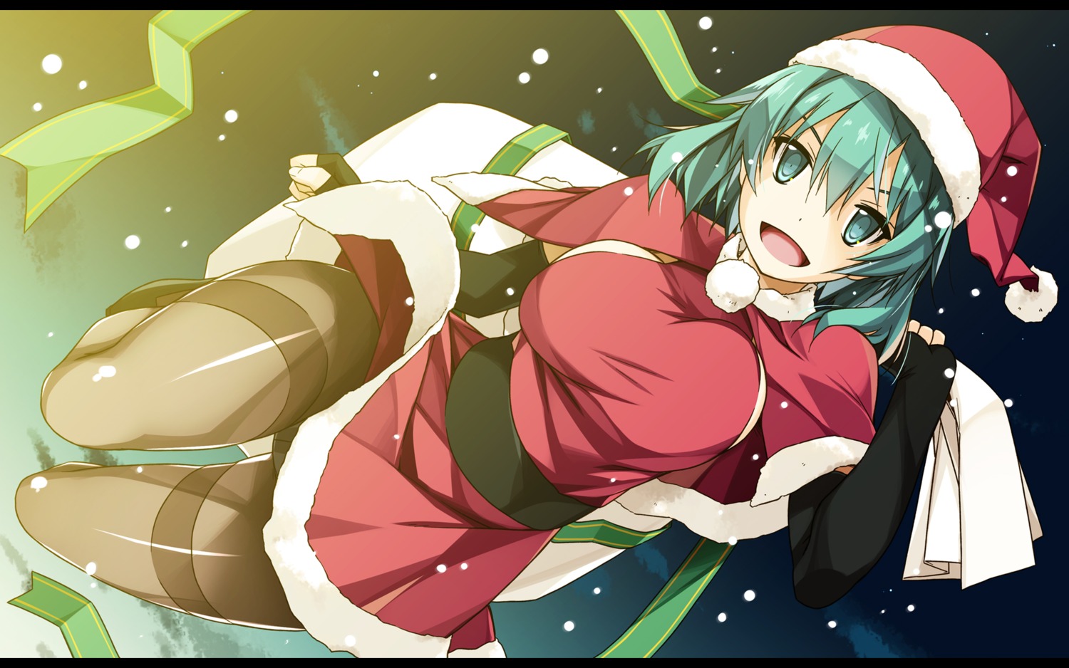 christmas dress pantsu pantyhose shikei wallpaper