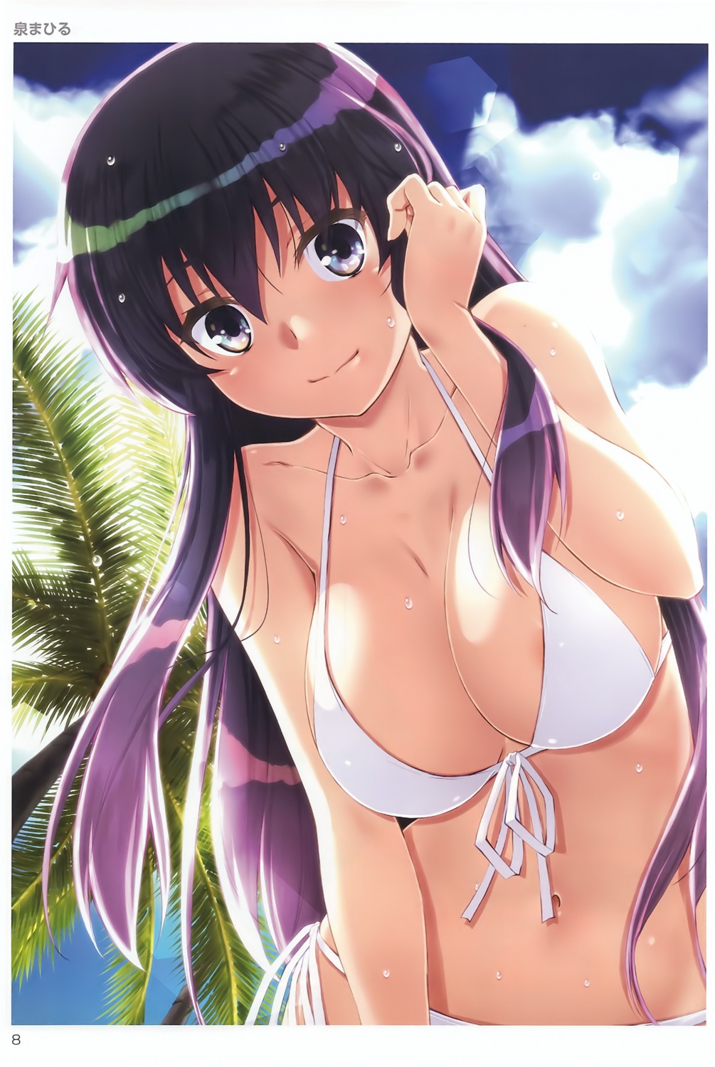 bikini cleavage izumi_mahiru swimsuits toranoana