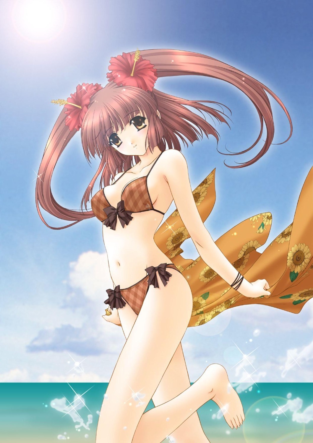 bikini feet kimizuka_aoi swimsuits