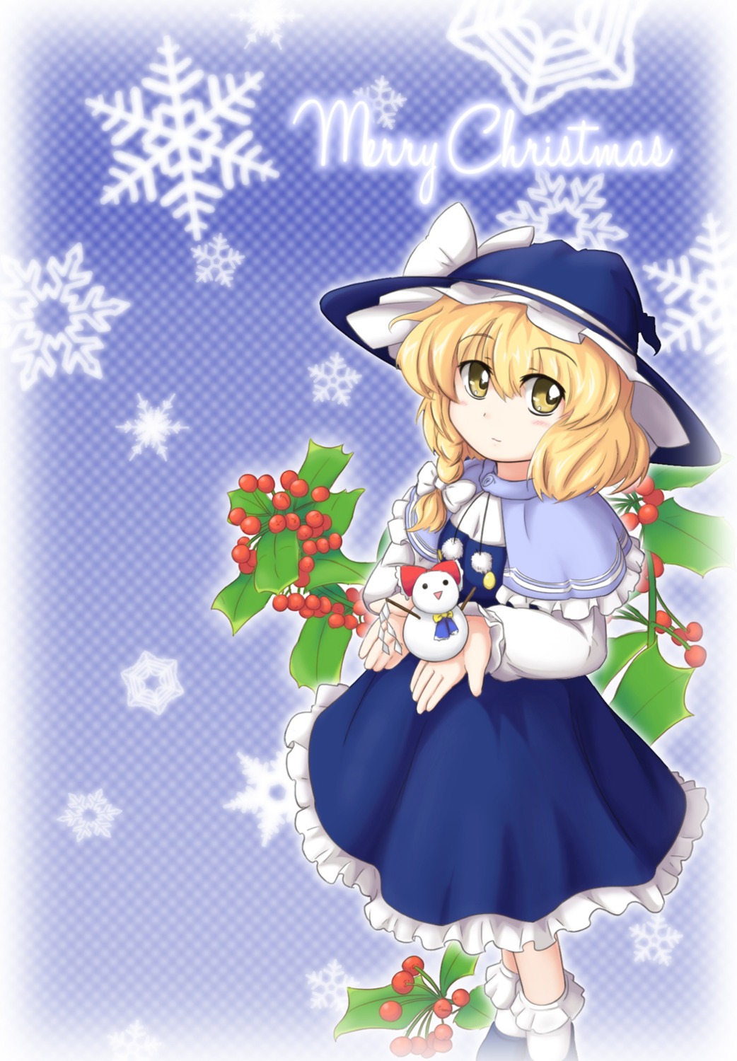 christmas kirisame_marisa mesousan touhou