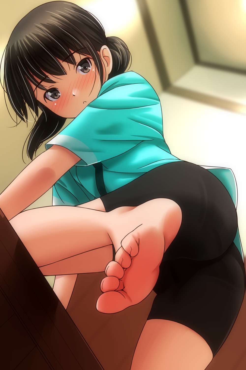 bike_shorts feet loli matsunaga_kouyou