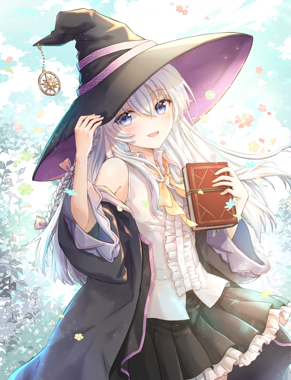 elaina_(majo_no_tabitabi) luli_ovo majo_no_tabitabi witch