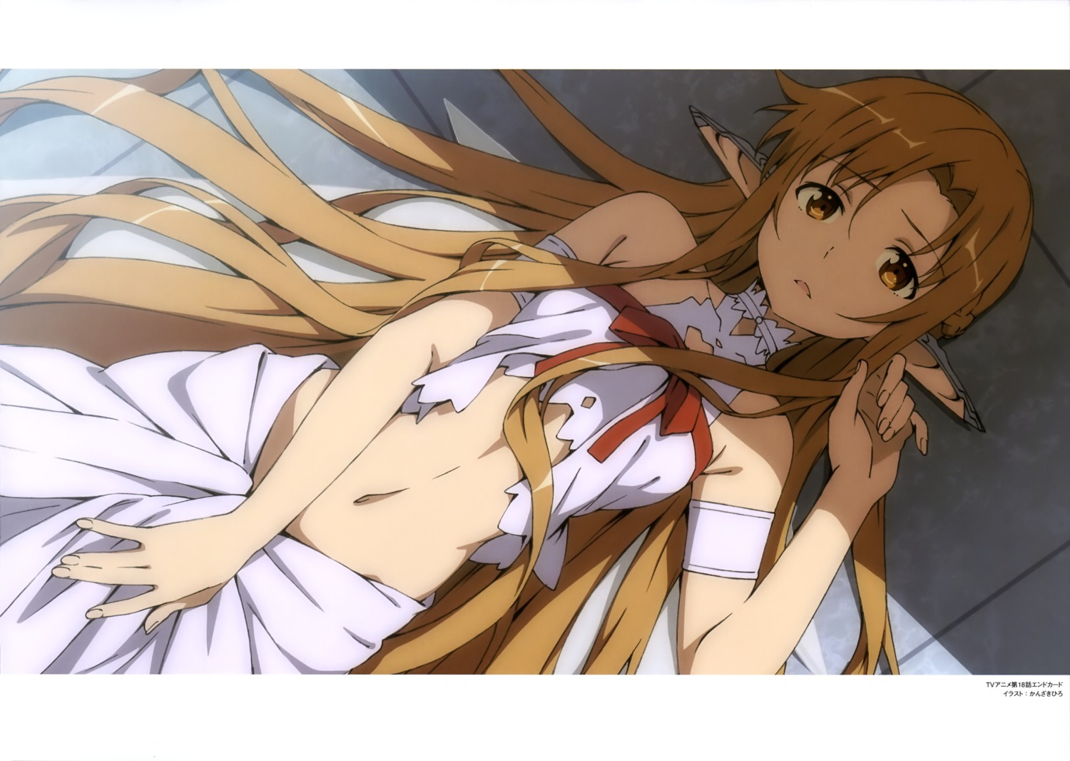 alfheim_online asuna_(titania) kanzaki_hiro pointy_ears sword_art_online