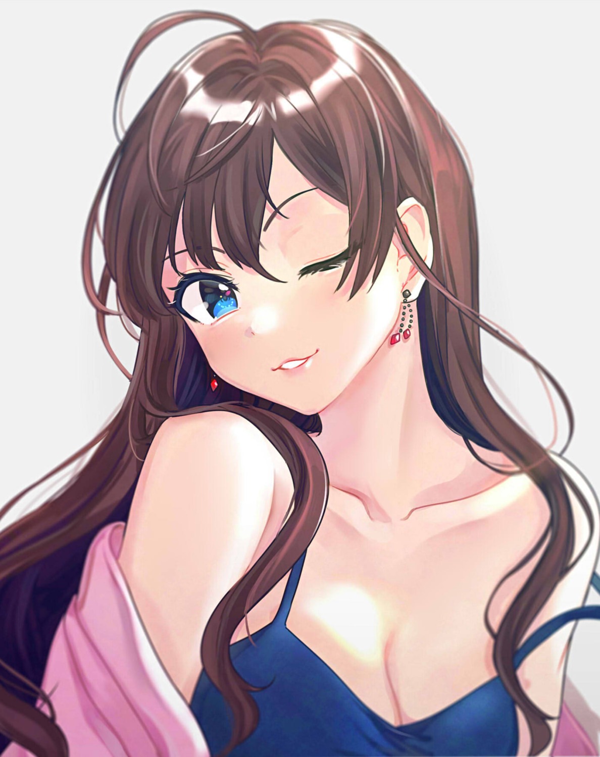 cleavage ichinose_shiki the_idolm@ster the_idolm@ster_cinderella_girls tomato_omurice_melon