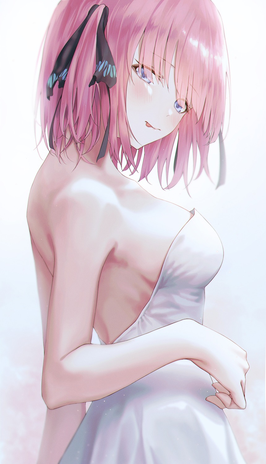 5-toubun_no_hanayome dress moda_(mo_da_3) nakano_nino no_bra