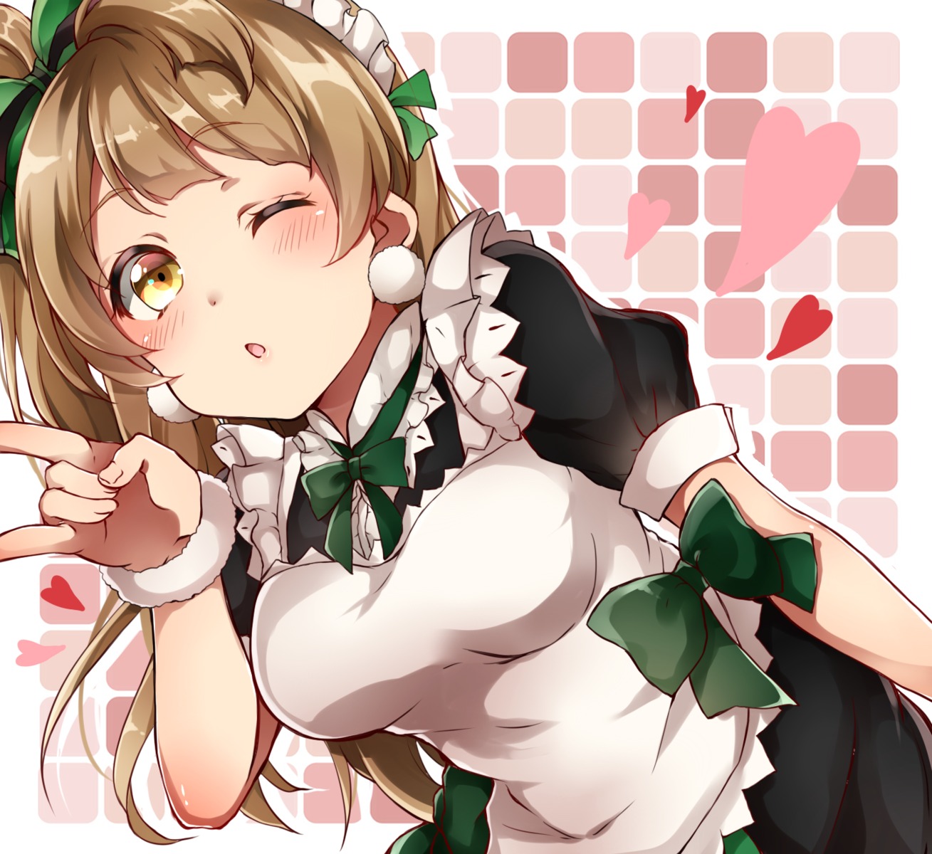 kuromiwa-38 love_live! maid minami_kotori