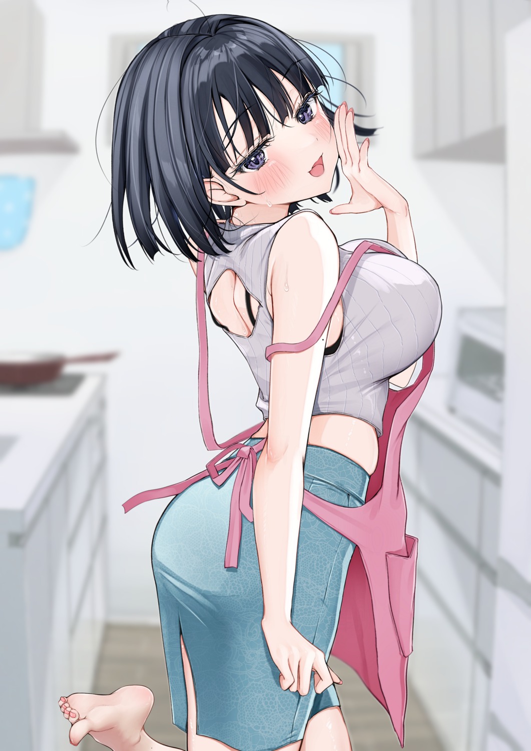 ass bra sweater uiri-na