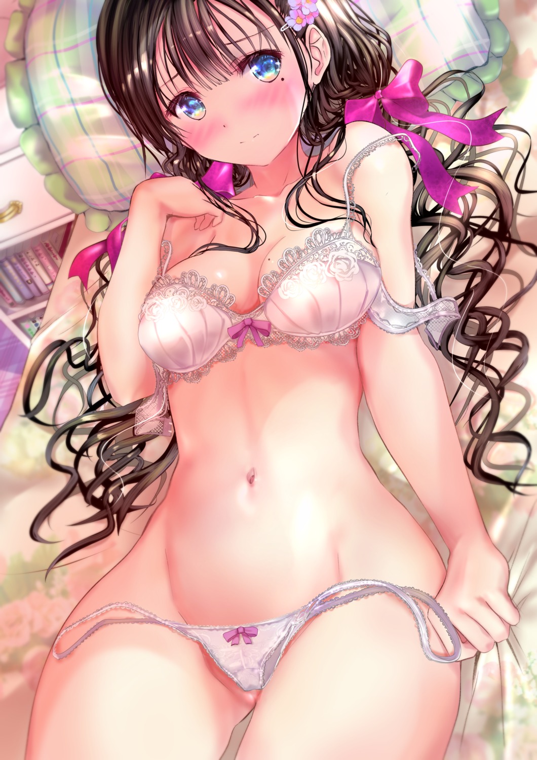 bottomless bra lingerie ogata_tei pantsu