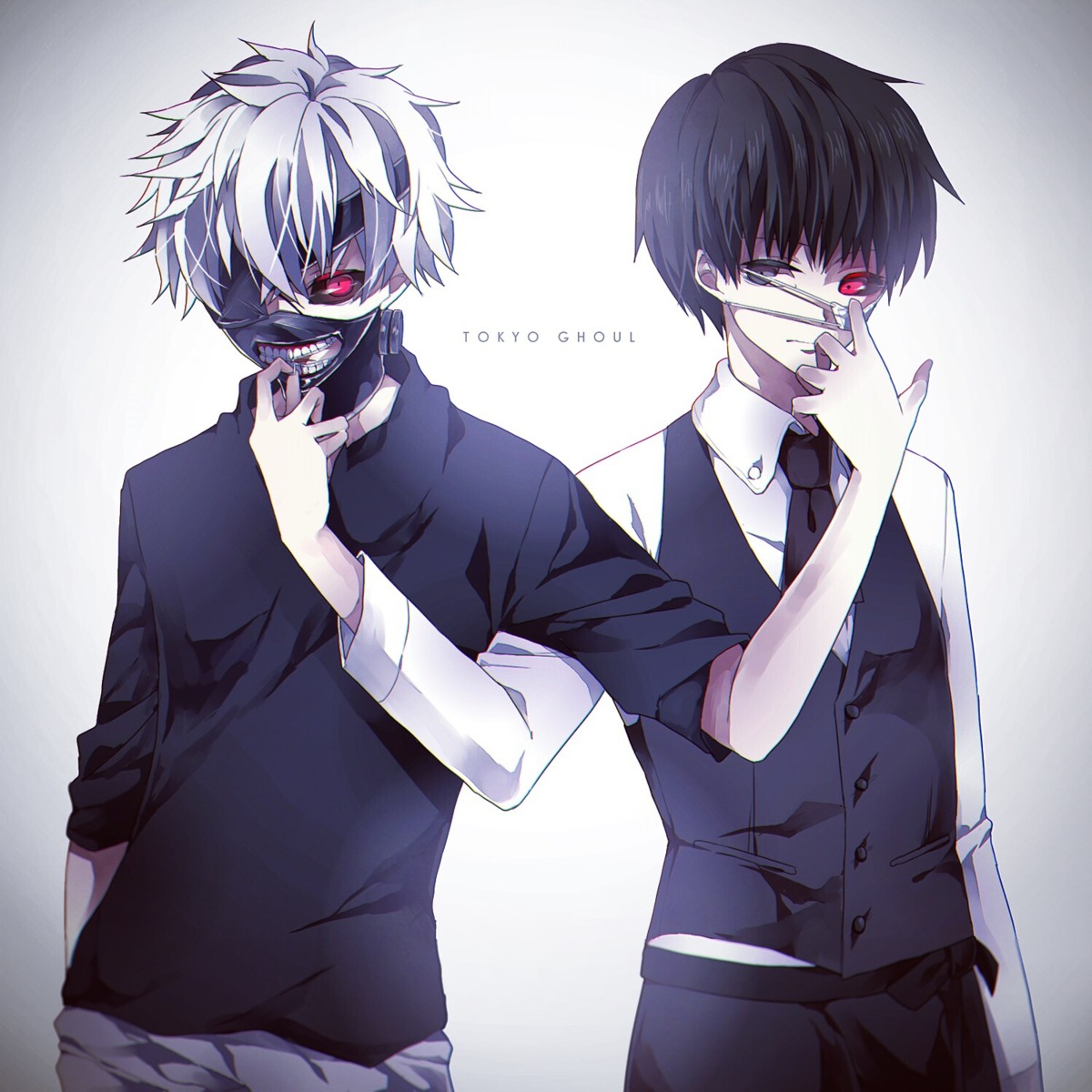 72 eyepatch heterochromia kaneki_ken male tokyo_ghoul