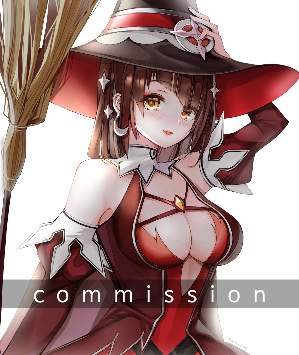 buri_(retty9349) cleavage elsword no_bra watermark witch