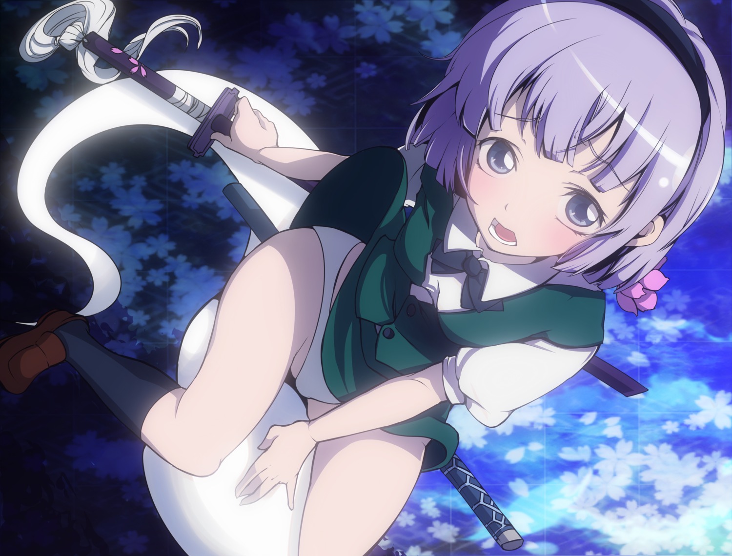 konpaku_youmu pantsu parabola touhou