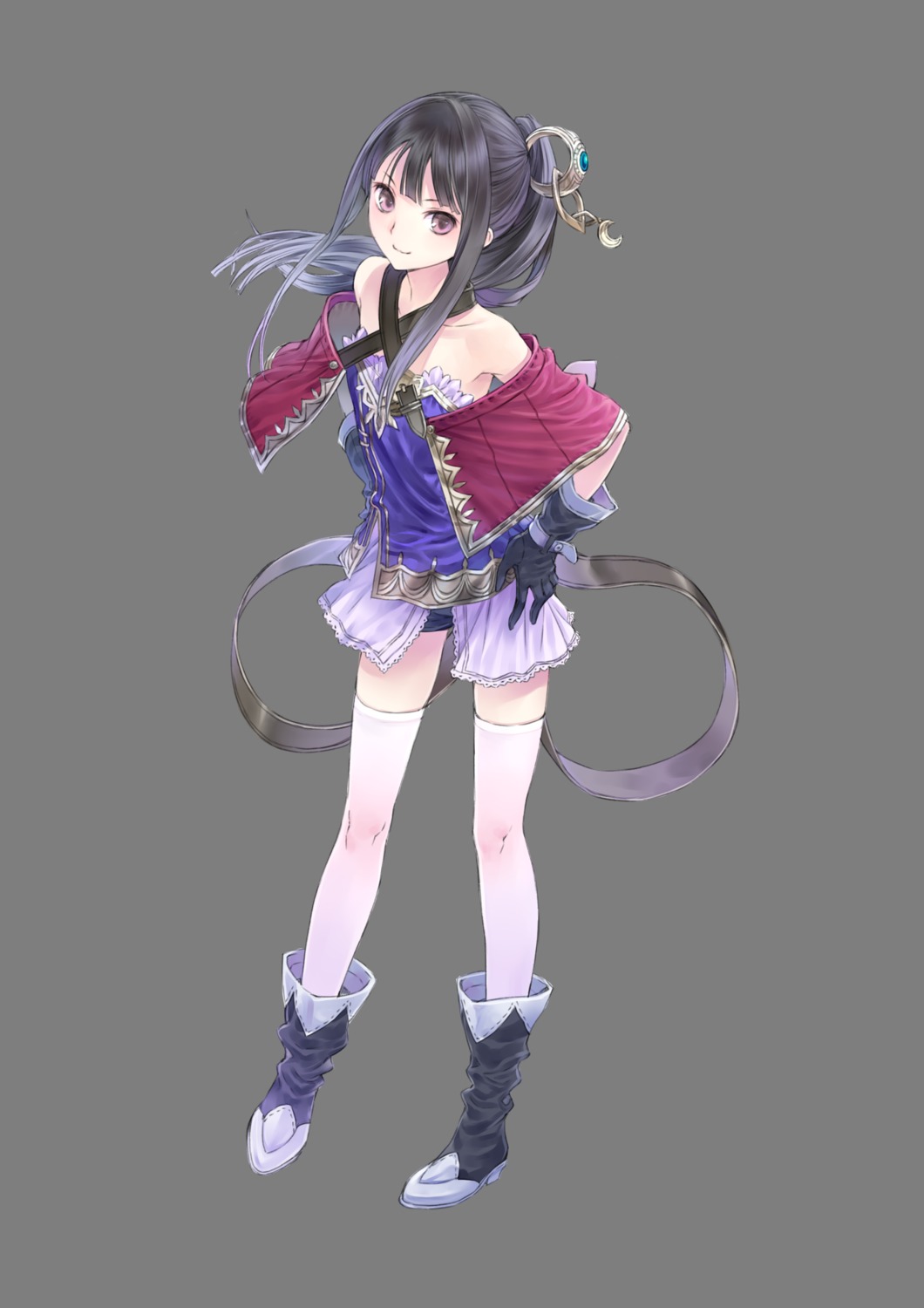 atelier atelier_meruru heels kishida_mel mimi_houllier_von_schwarzlang thighhighs transparent_png