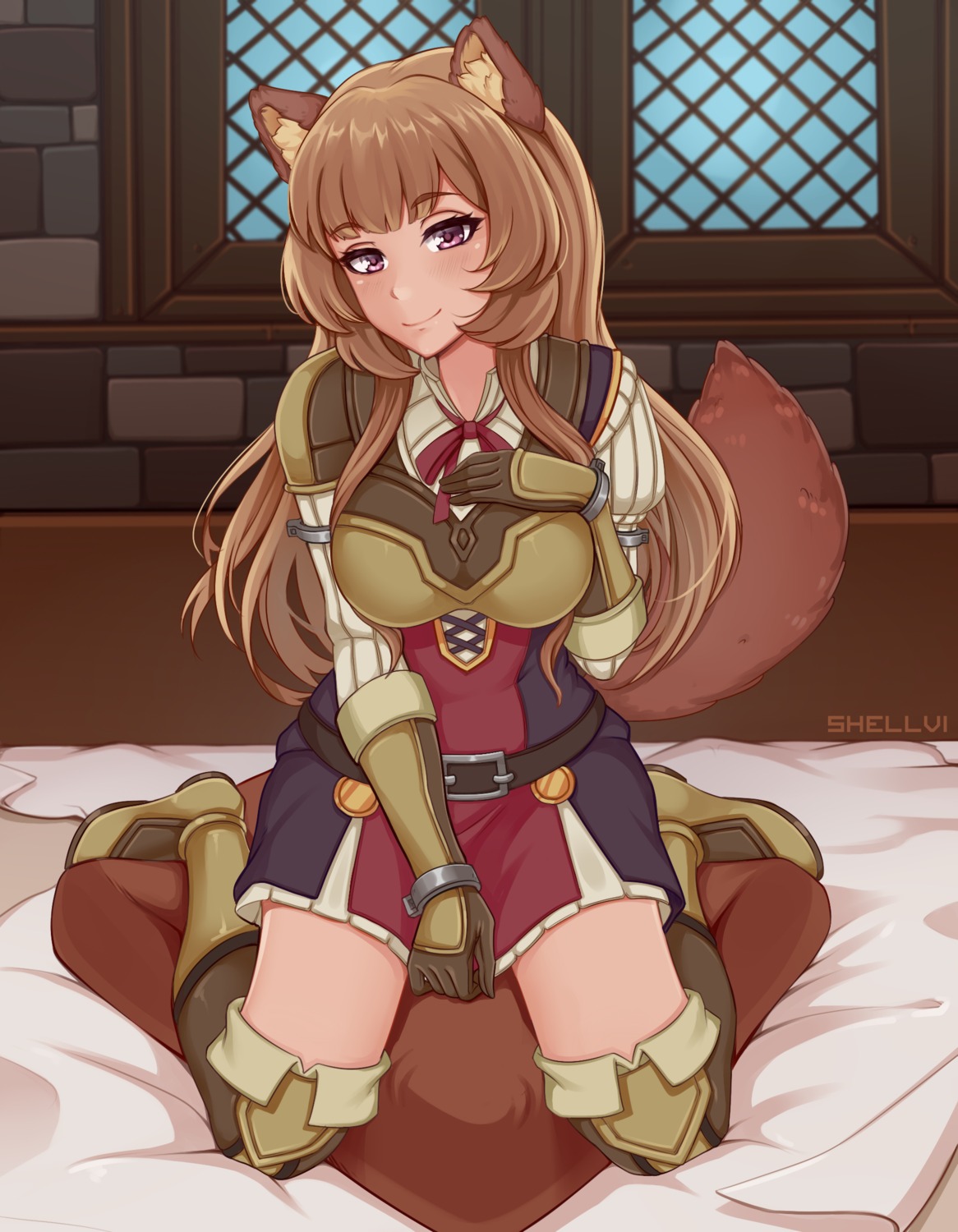 animal_ears raphtalia shellvi tail tate_no_yuusha_no_nariagari thighhighs