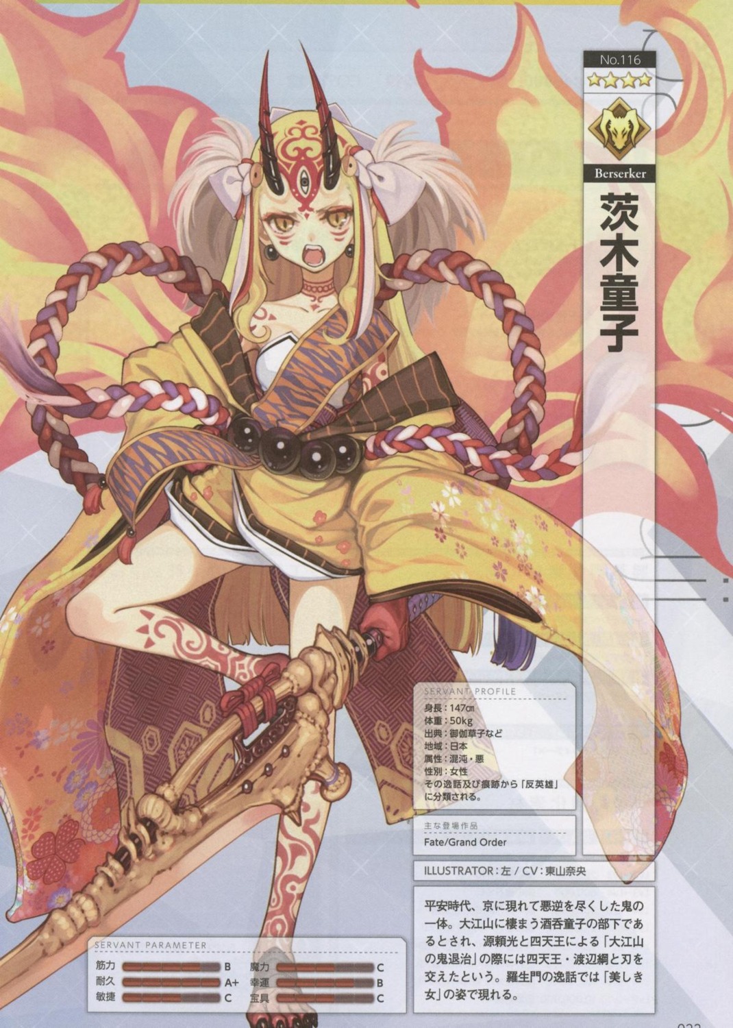 Hidari Fate Grand Order Ibaraki Douji Fate Grand Order Japanese Clothes Profile Page Sword Tattoo Yande Re