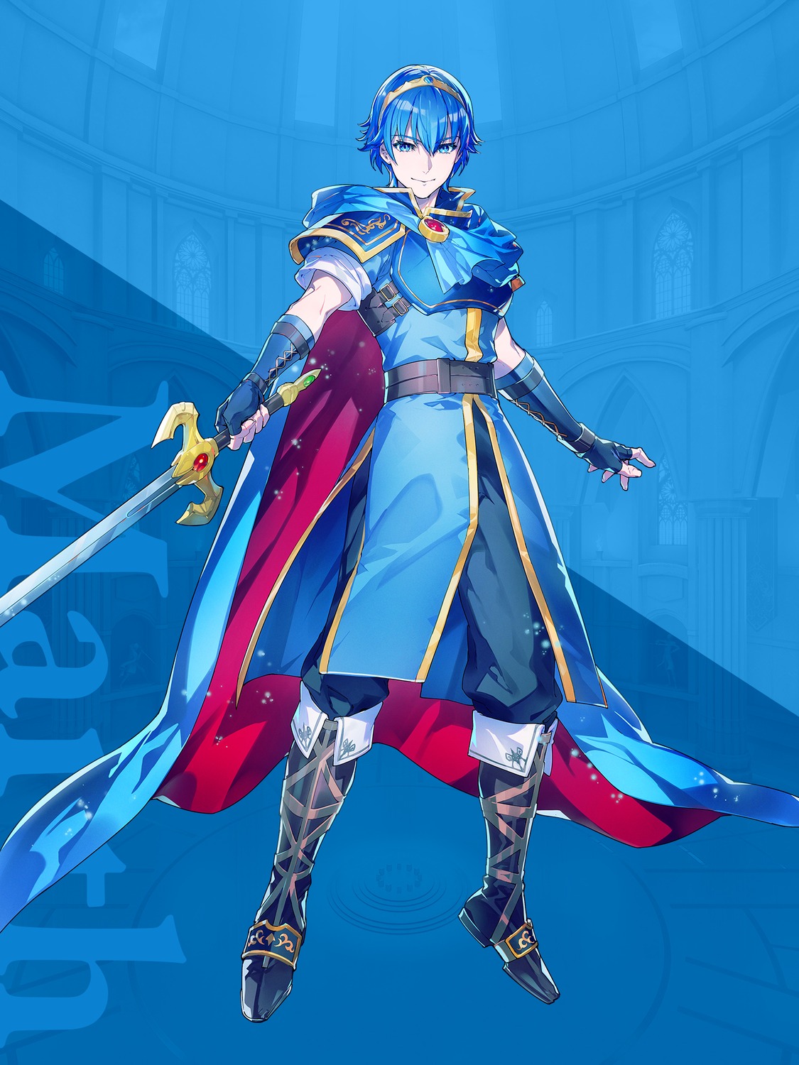 fire_emblem fire_emblem_engage male marth mika_pikazo nintendo sword