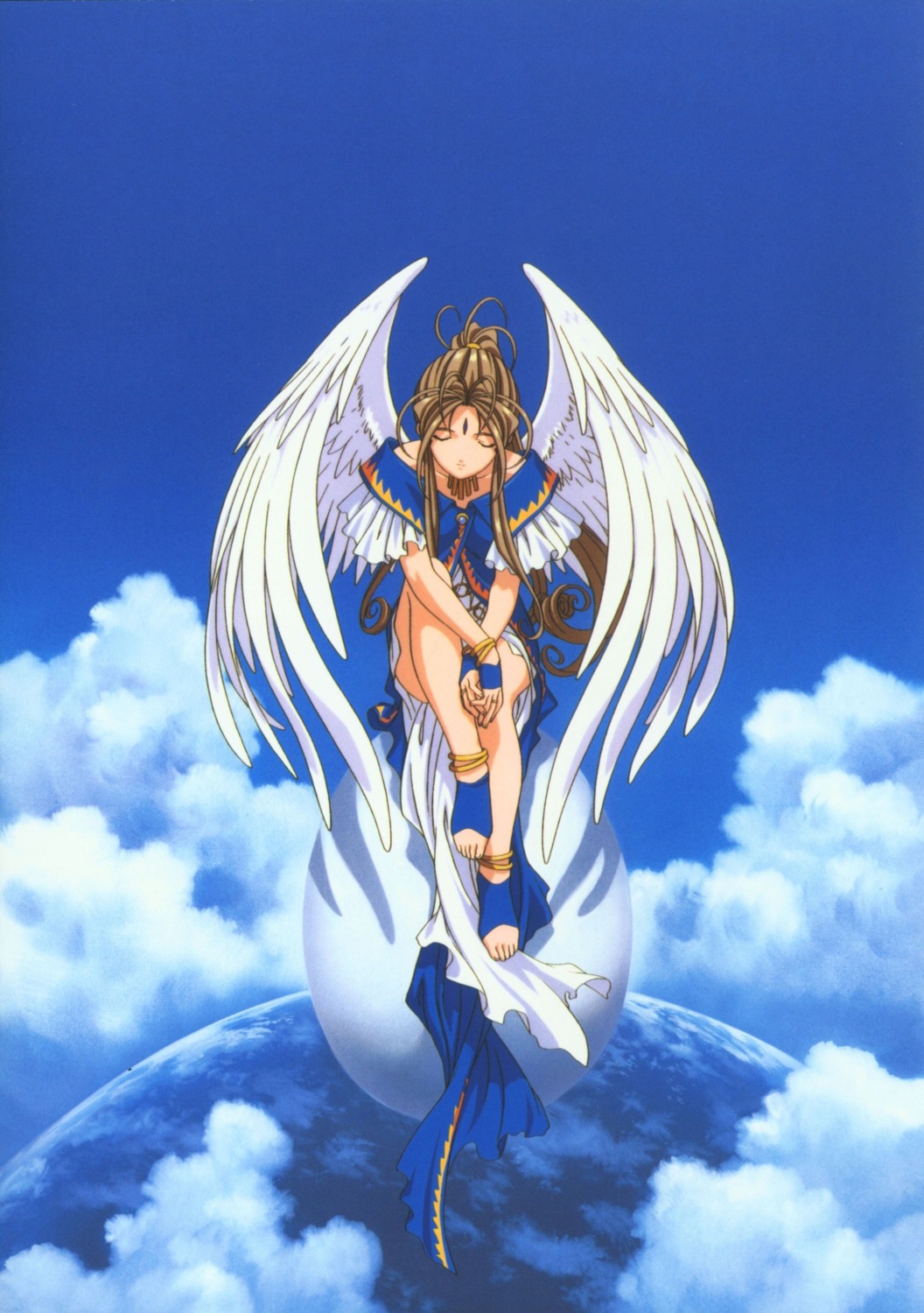 ah_my_goddess belldandy wings