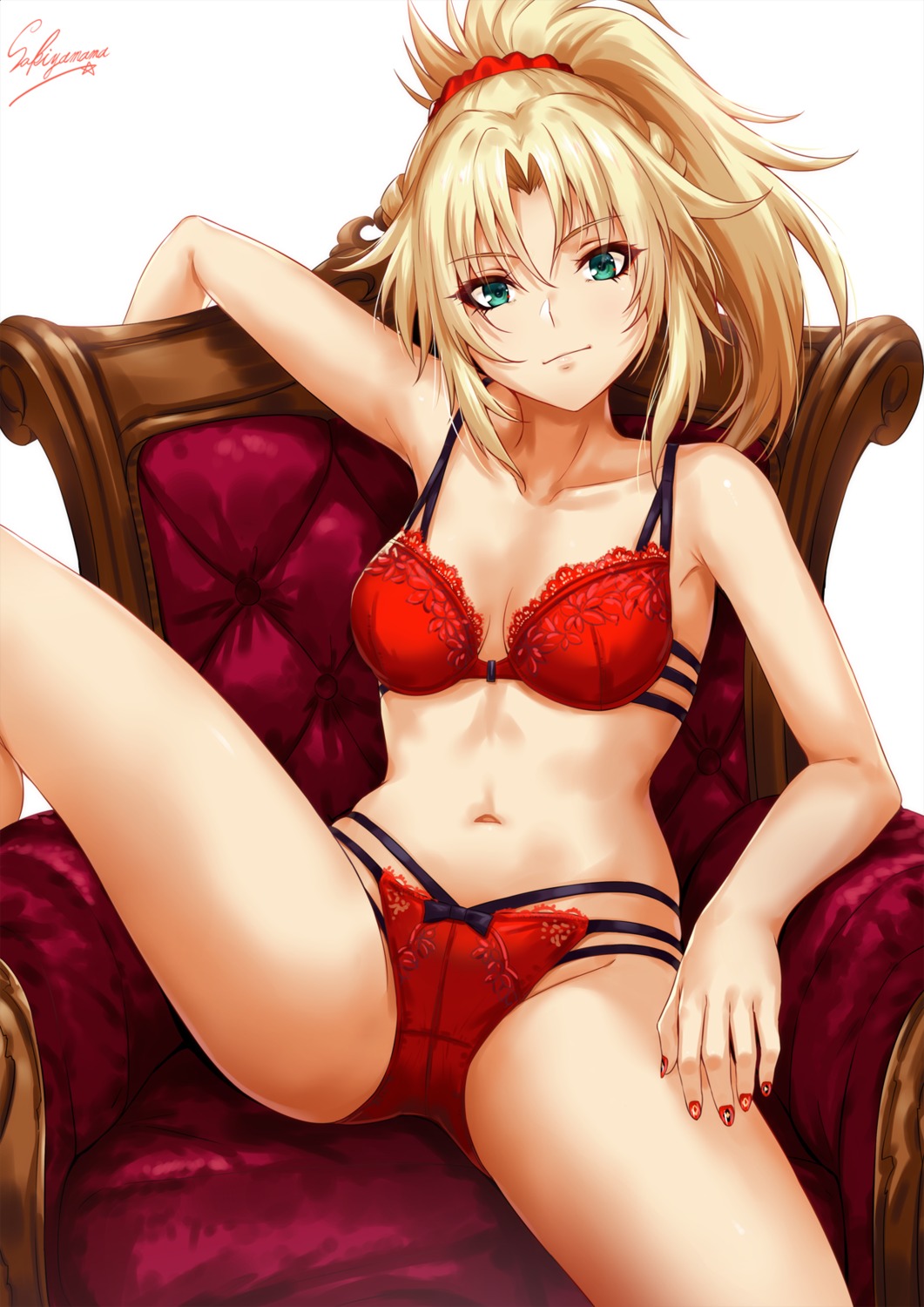 bra fate/grand_order mordred_(fate) pantsu sakiyamama