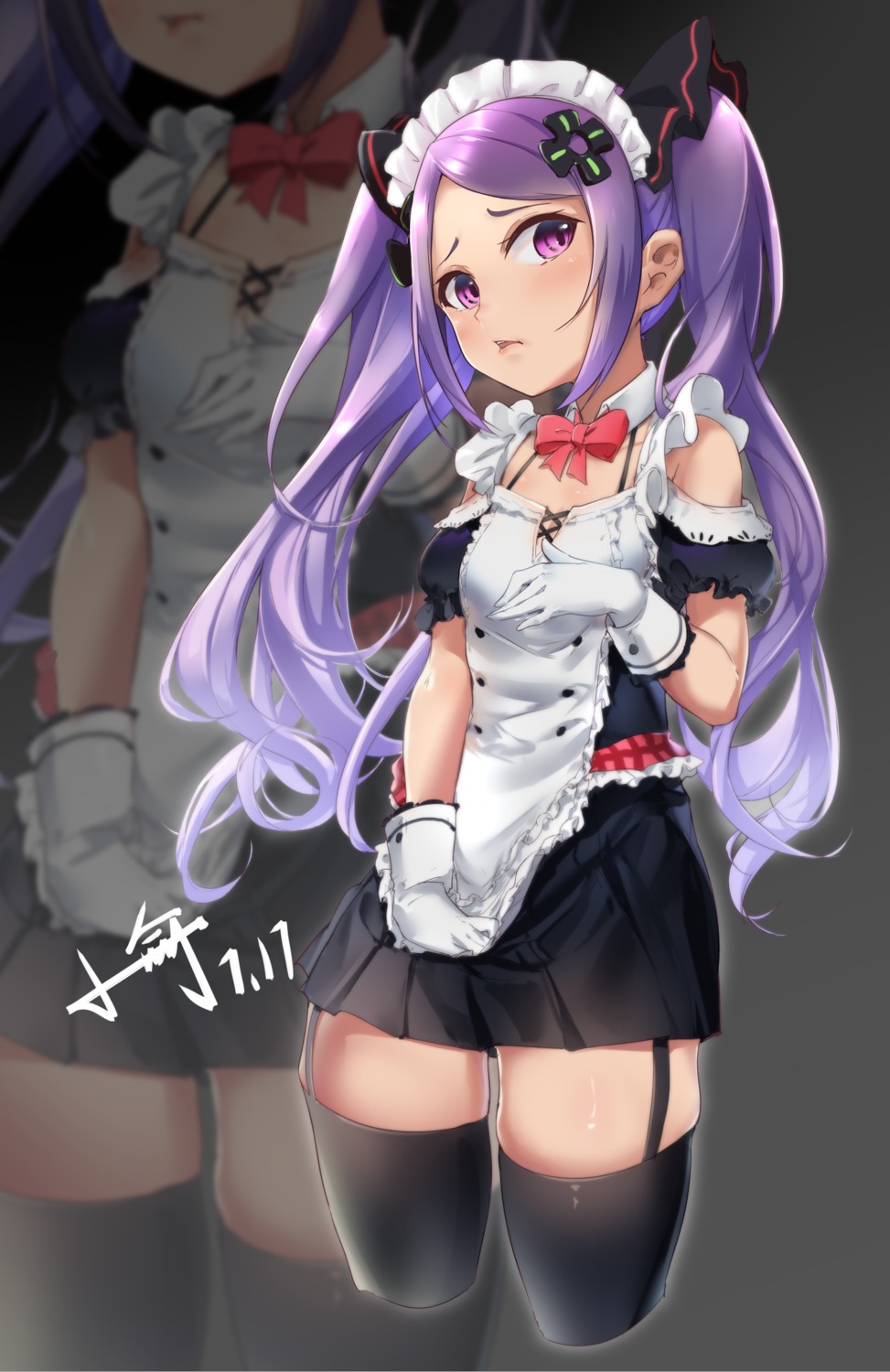 maid stockings thighhighs virtual_dimension_project xiao_tao xiaoyu