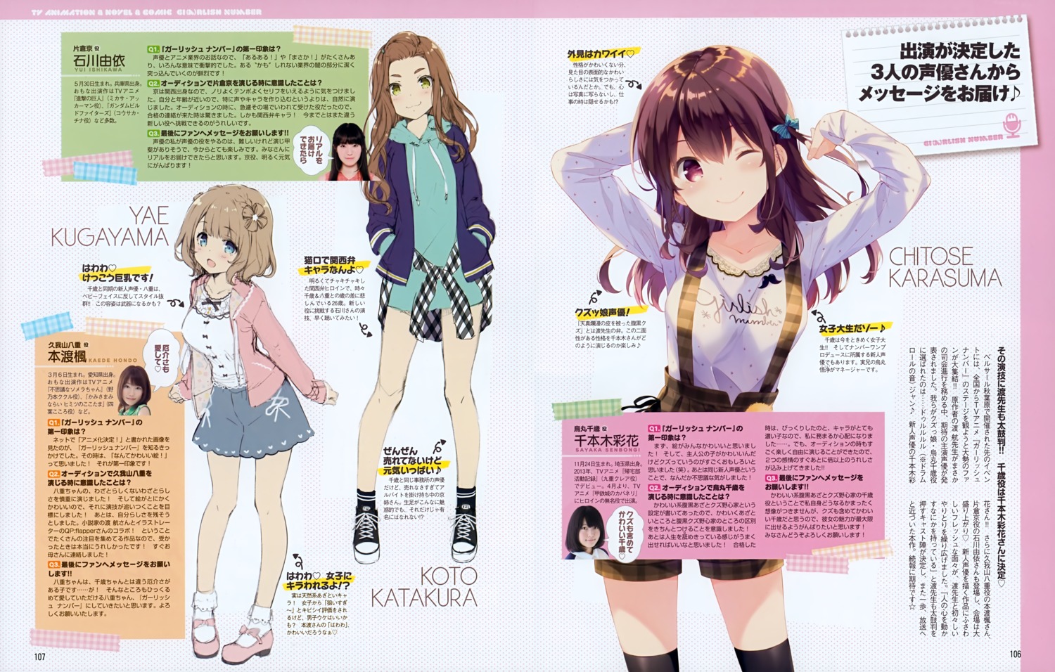 dress gi(a)rlish_number karasuma_chitose_(giarlish_number) katakura_koto kugayama_yae ohara_tometa photo qp:flapper sakura_koharu thighhighs