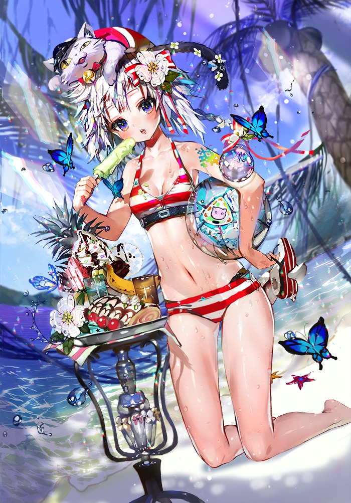 bikini cleavage neko proopra swimsuits