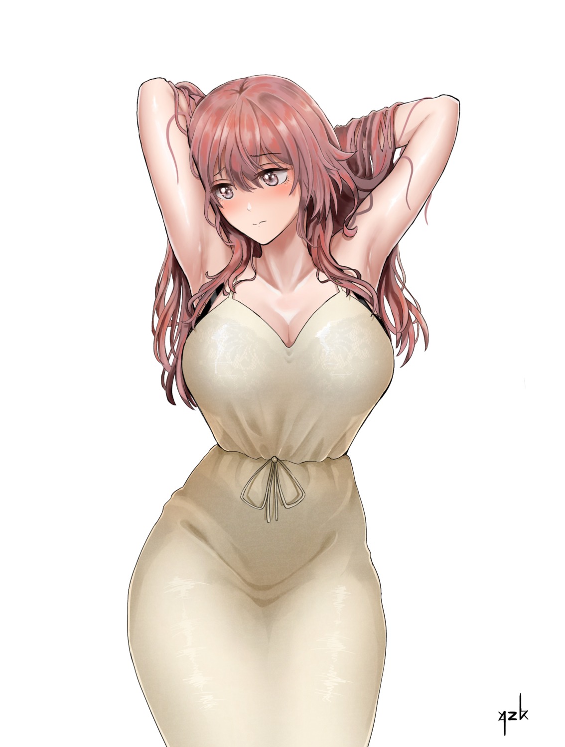 alterzk bra cleavage dress inui_shinju see_through sono_bisque_doll_wa_koi_wo_suru