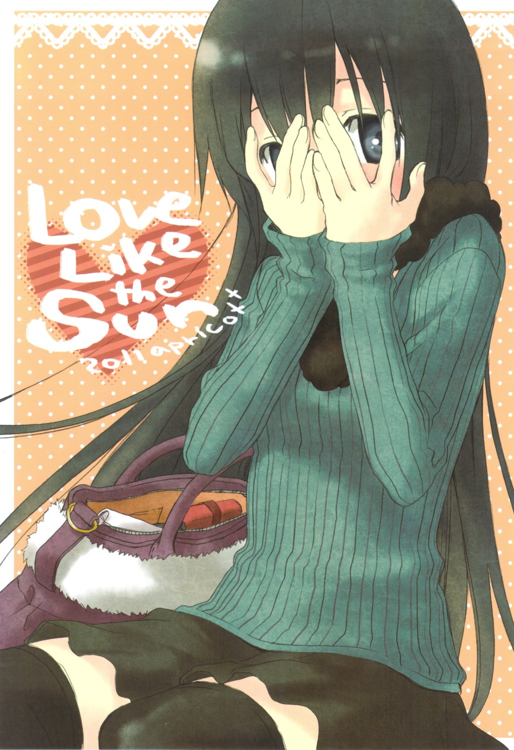 aoki_ume apricot+ sweater thighhighs