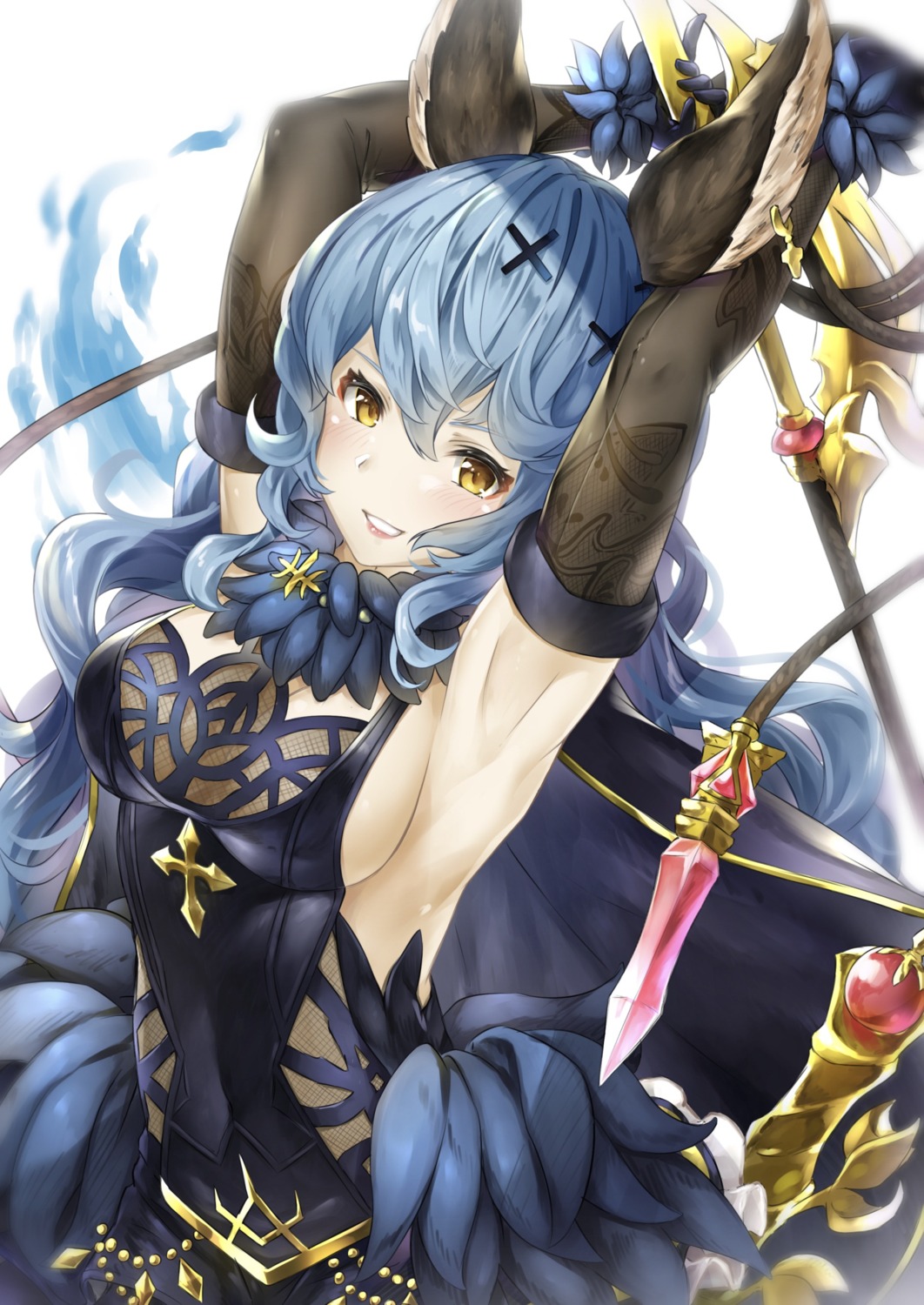 animal_ears ferry_(granblue_fantasy) granblue_fantasy hyouta_(yoneya) weapon