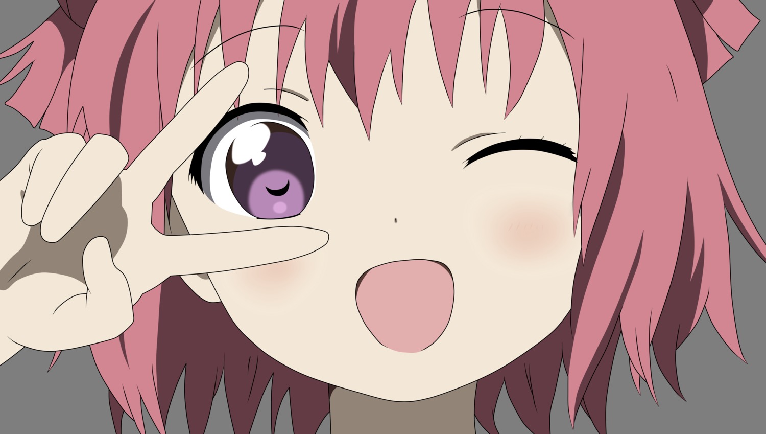 akaza_akari transparent_png vector_trace yuru_yuri